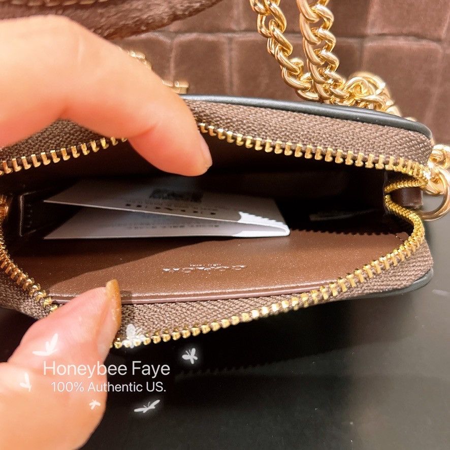 Coach Zip Card Case CCV89 Size ONE SIZE - 4 Thumbnail