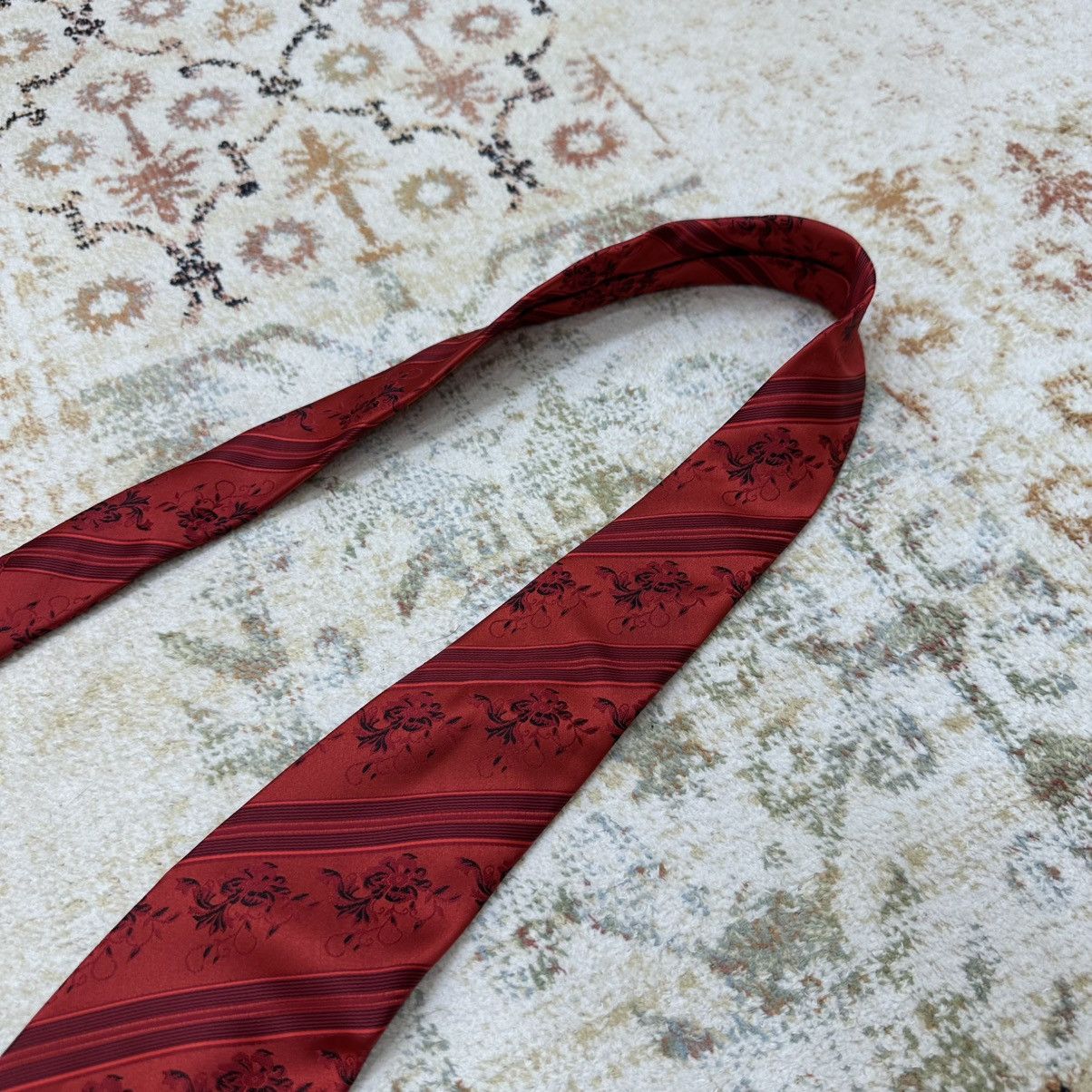 Vintage Luxury Tie Mauer Mayer Italy Vintage Streetwear Classic Size ONE SIZE - 4 Thumbnail