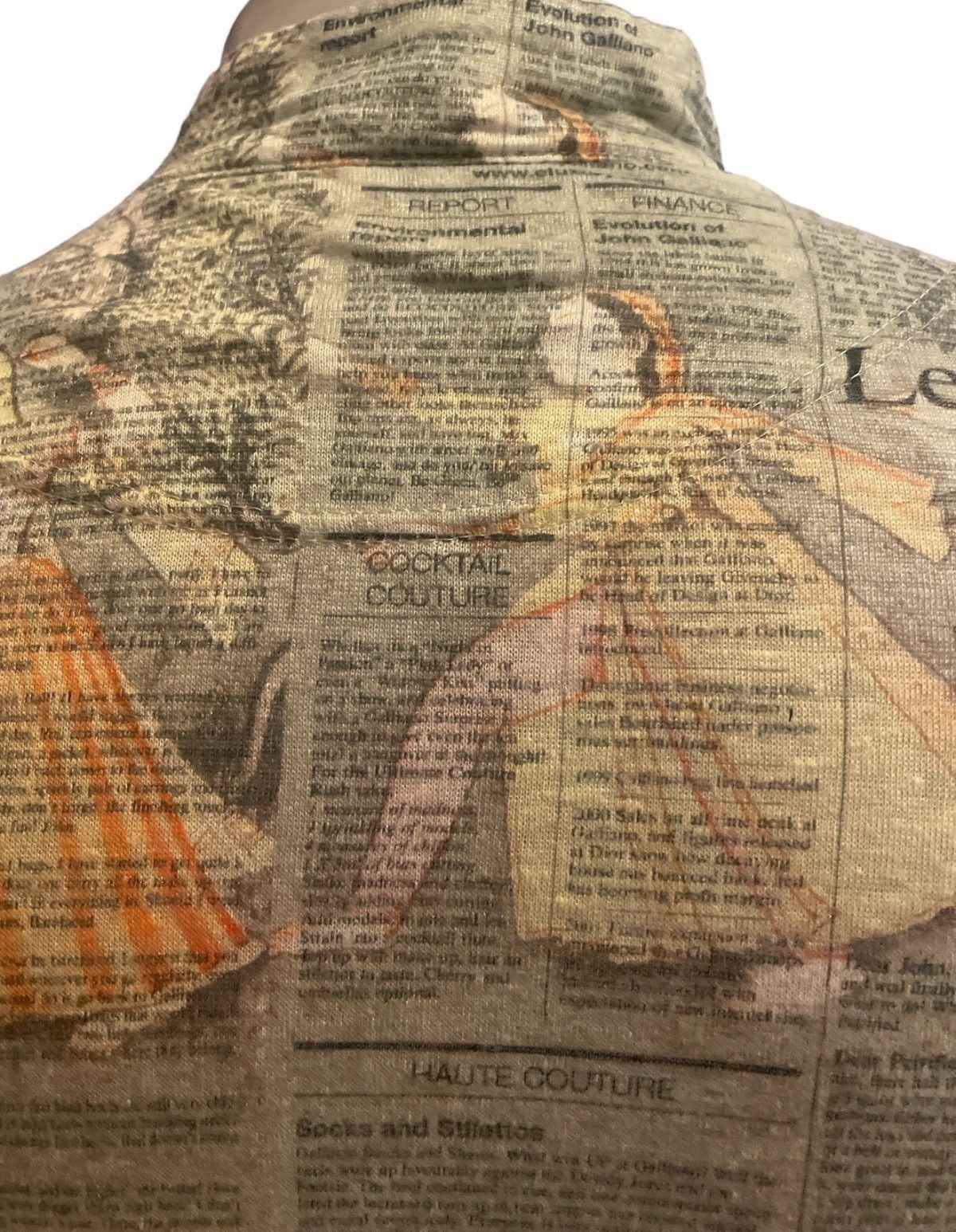 John Galliano John Galliano gazette Runway linen top Spring 2009 Size US S / EU 44-46 / 1 - 9 Thumbnail