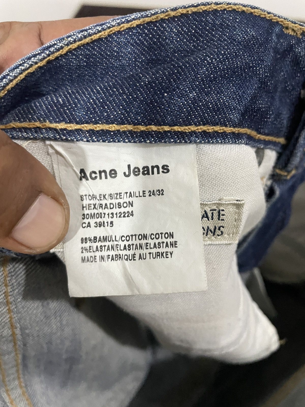 Acne Studios Acnes Studios Cropped Women Jeans Size 28" / US 6 / IT 42 - 6 Thumbnail