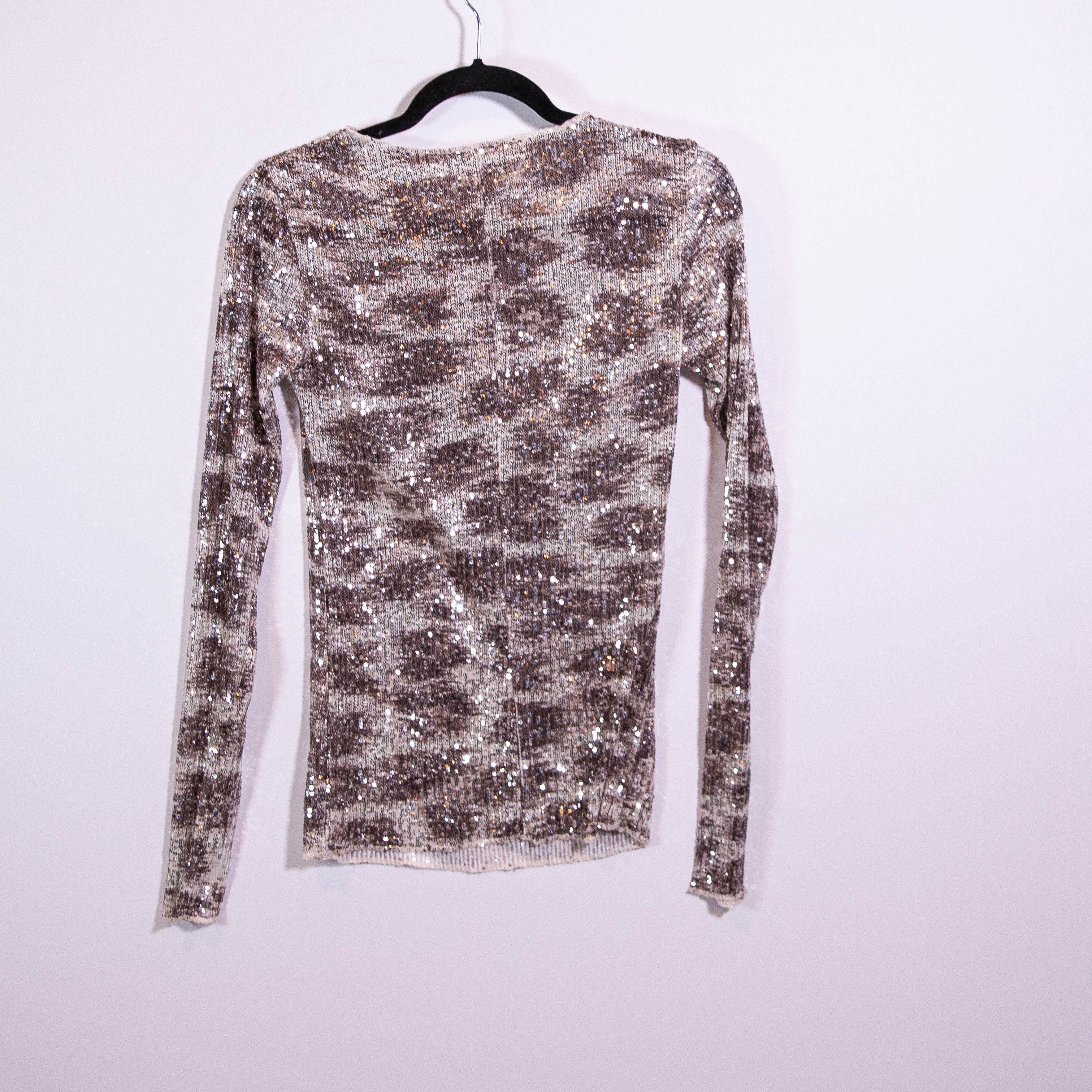 Free People NEW Free People Intimately Printed Gold Size XS / US 0-2 / IT 36-38 - 4 Thumbnail