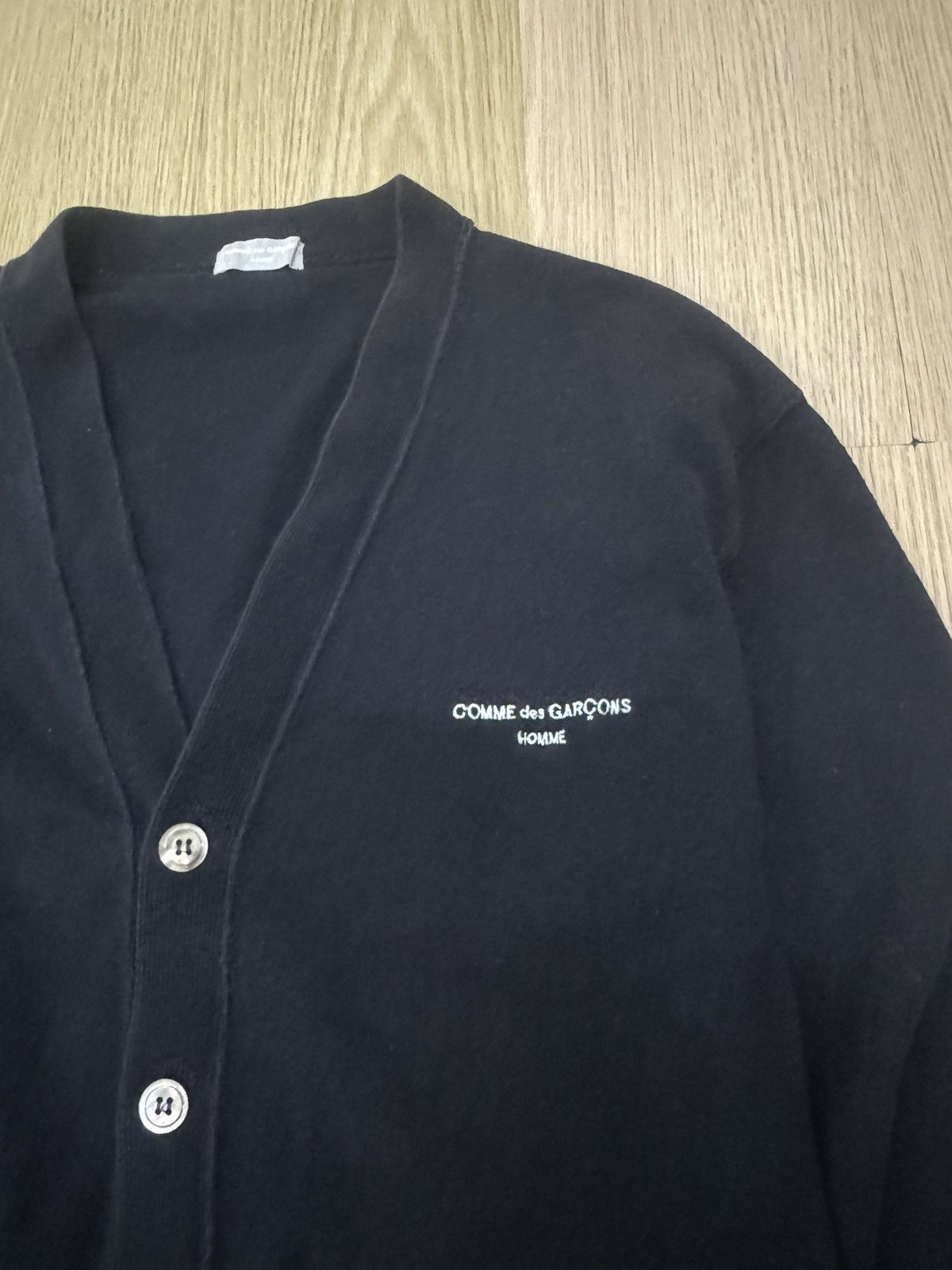 Comme des Garcons × Comme des Garcons Homme × Comme des Garcons Homme Plus AD 1989 Comme des garcons Home embroidered cardigan Size US M / EU 48-50 / 2 - 4 Thumbnail