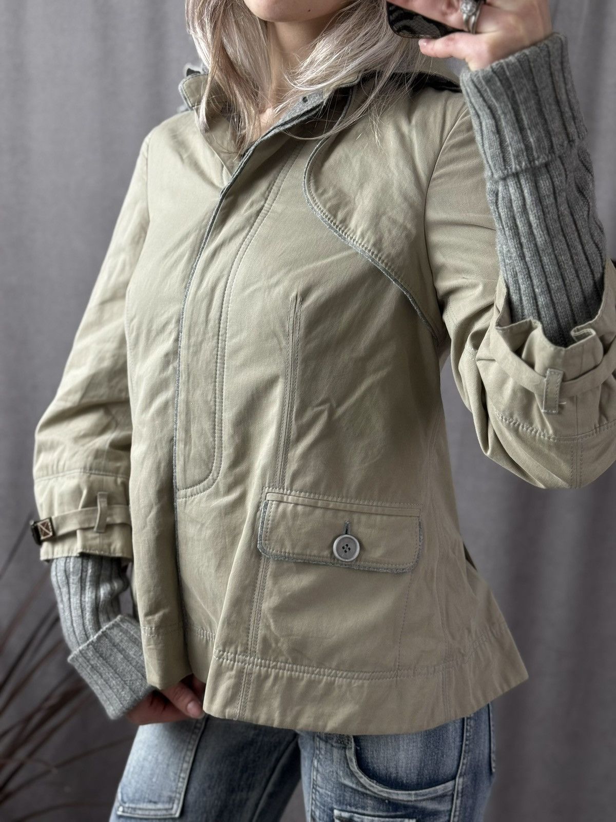 Brunello Cucinelli Luxury Brunello Cucinelli cotton/cashmere classic jacket Size M / US 6-8 / IT 42-44 - 2 Thumbnail