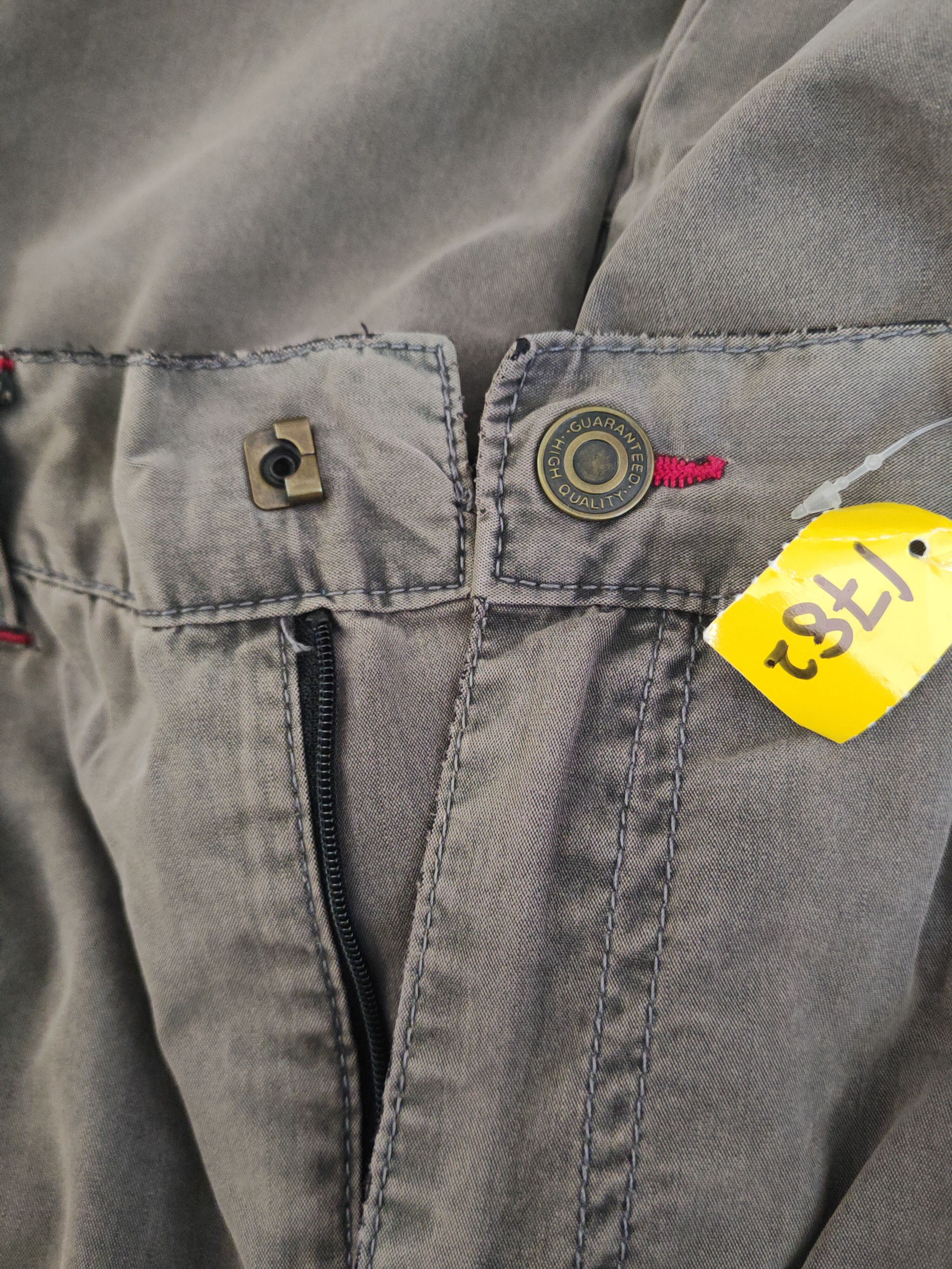 Other DL Japanese Brand Olive Multipocket Cargo Pants #1782 Size 26" / US 2 / IT 38 - 14 Thumbnail