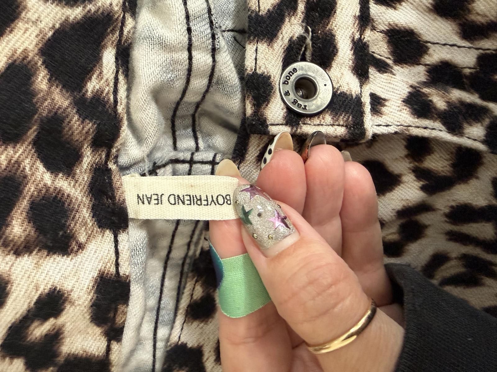 Rag & Bone Rag & Bone leopard Jeans-size 27 Size 27" / US 4 / IT 40 - 4 Thumbnail