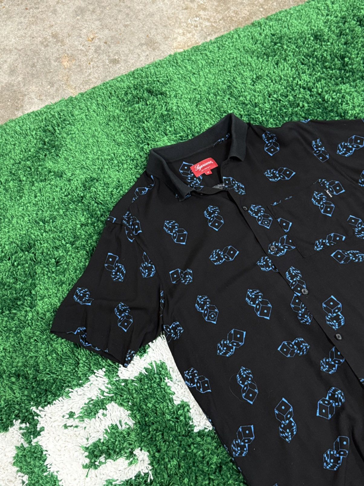 Supreme Supreme Dice Rayon Shirt SS19 Black Medium Casino Money Size US M / EU 48-50 / 2 - 2 Thumbnail
