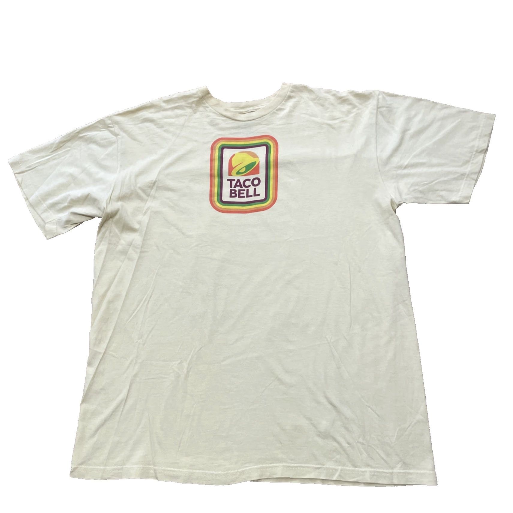Bell Taco Bell T-Shirt Adult 2XL Yellow Retro 90s Logo Print Brand Tee 2XL Chest Mens Shirt Size US XXL / EU 58 / 5 - 2 Thumbnail