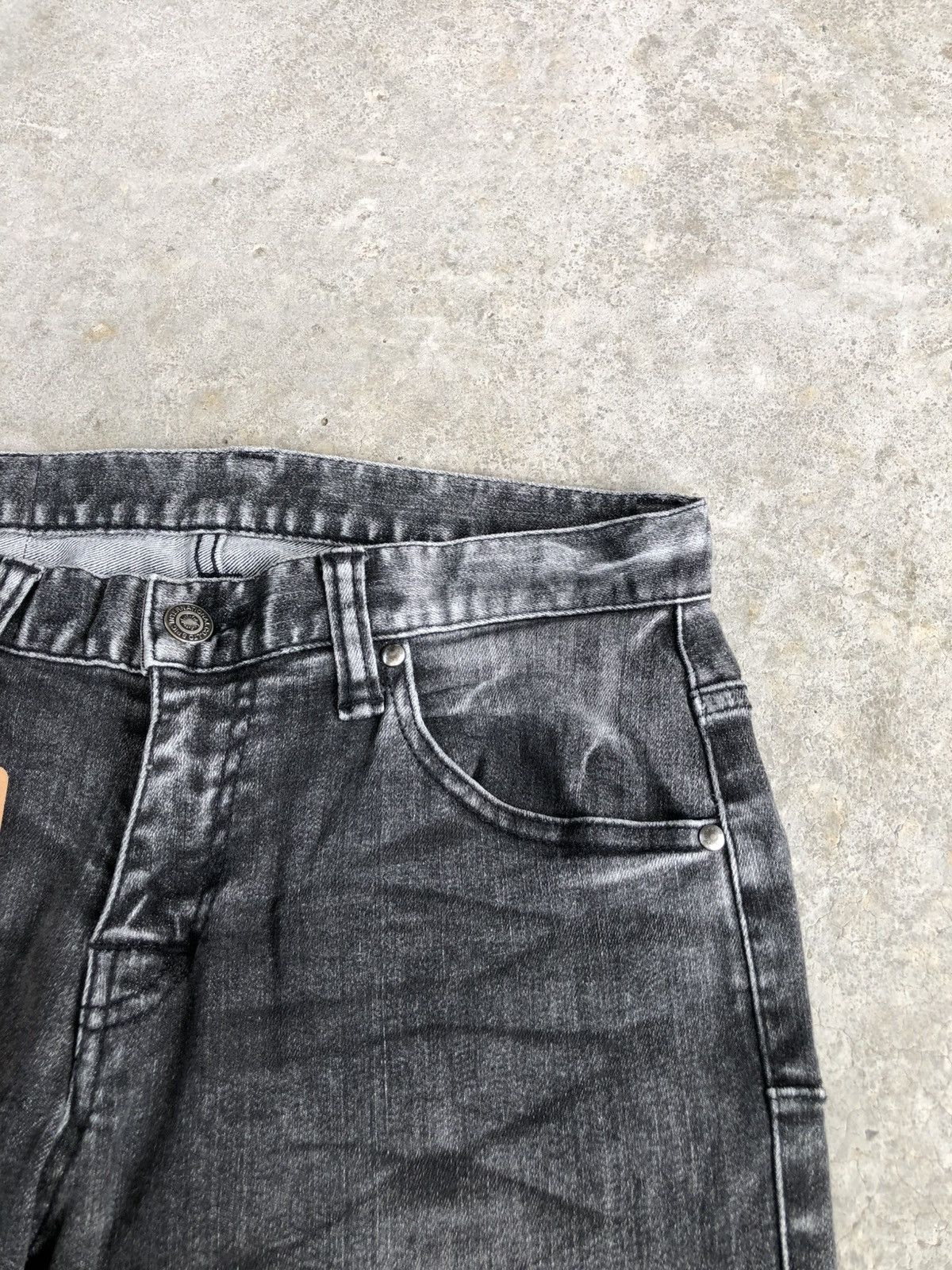 If Six Was Nine Tornado Mart Flared Jeans Distressed Jeans Size US 29 - 14 Thumbnail