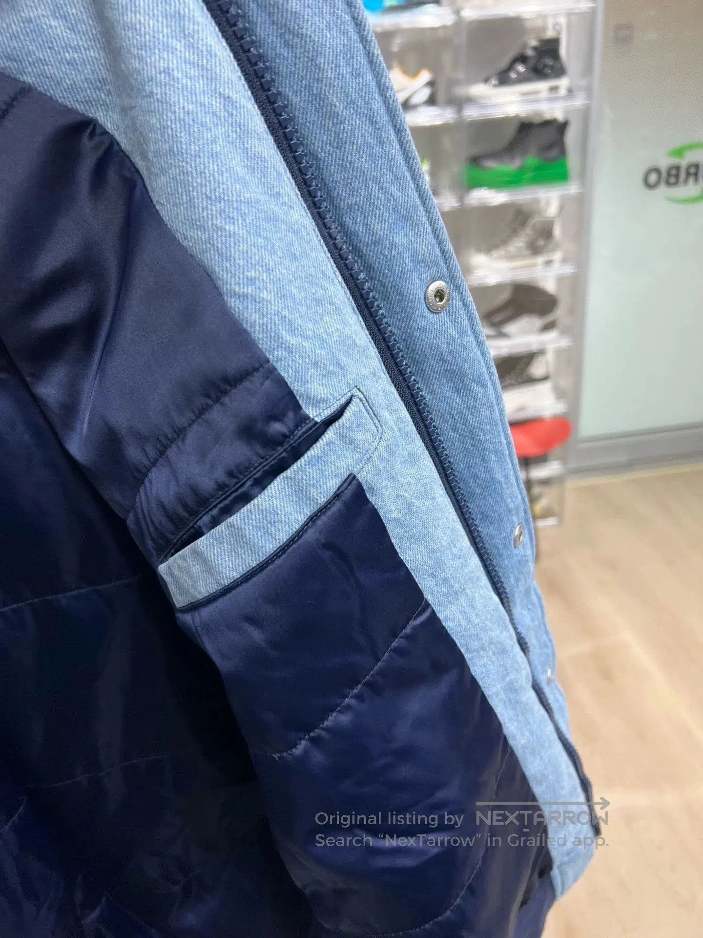 Adidas supreme nba denim bomber jacket xl size. Size US XL / EU 56 / 4 - 7 Thumbnail