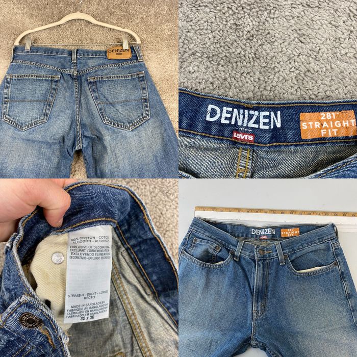 Levis denizen 281 outlet straight fit