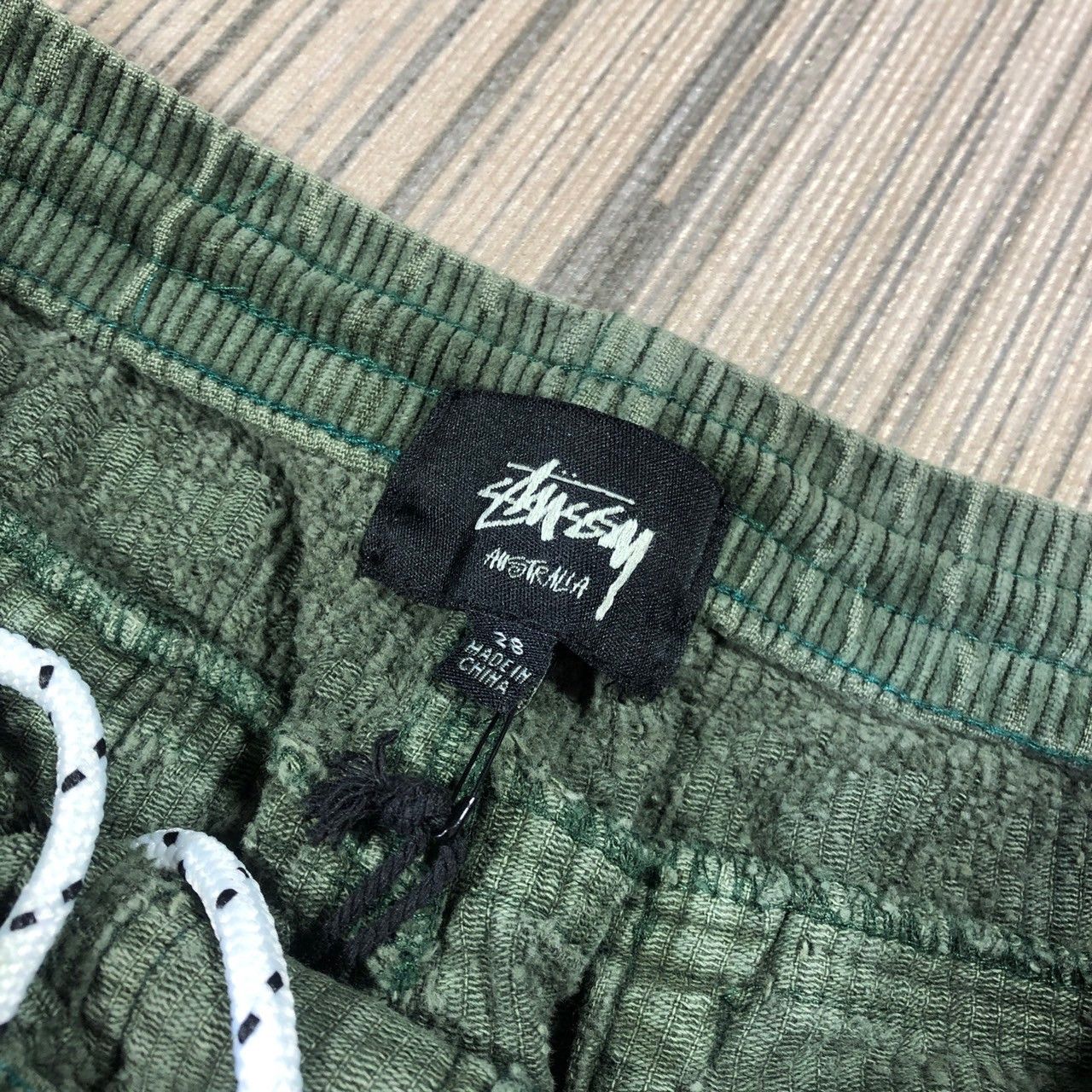 Stussy × Vintage Stussy Wide Wale Cord Shorts Size US 28 / EU 44 - 5 Thumbnail