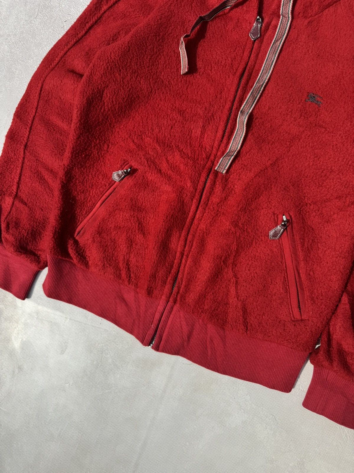 Burberry Vintage Burberry Fleece Zip Hoodie Size XS / US 0-2 / IT 36-38 - 4 Thumbnail