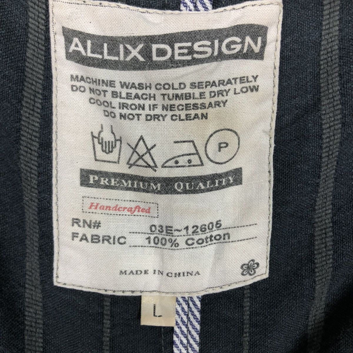 Japanese Brand 🔥SUN FADED DESIGN HICKORY CHORE JACKET ALLIX ISSEY MIYAKE Size US L / EU 52-54 / 3 - 20 Thumbnail