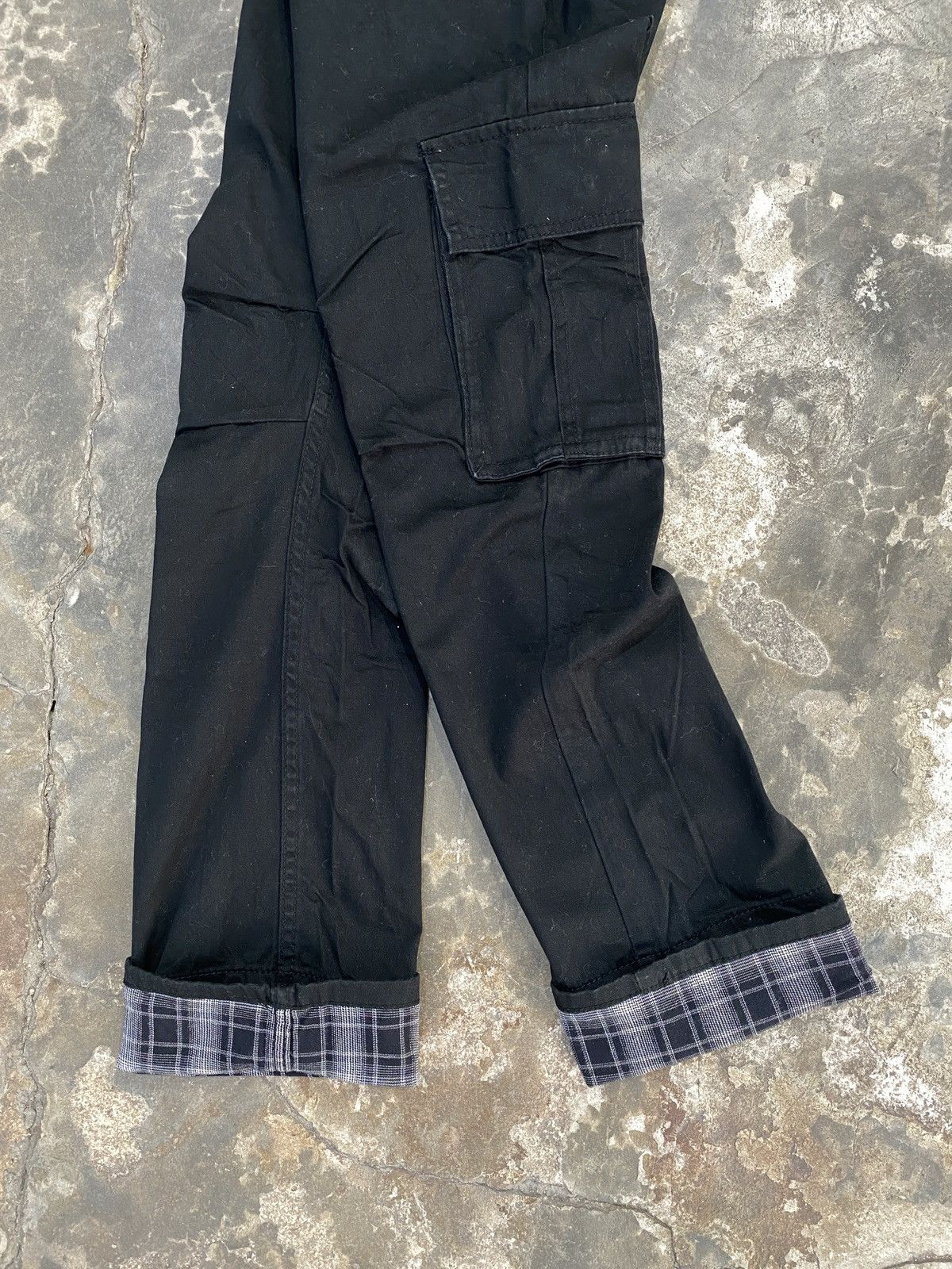 Japanese Brand Barcedos double waist cargo long pants jeans Size US 27 - 17 Thumbnail