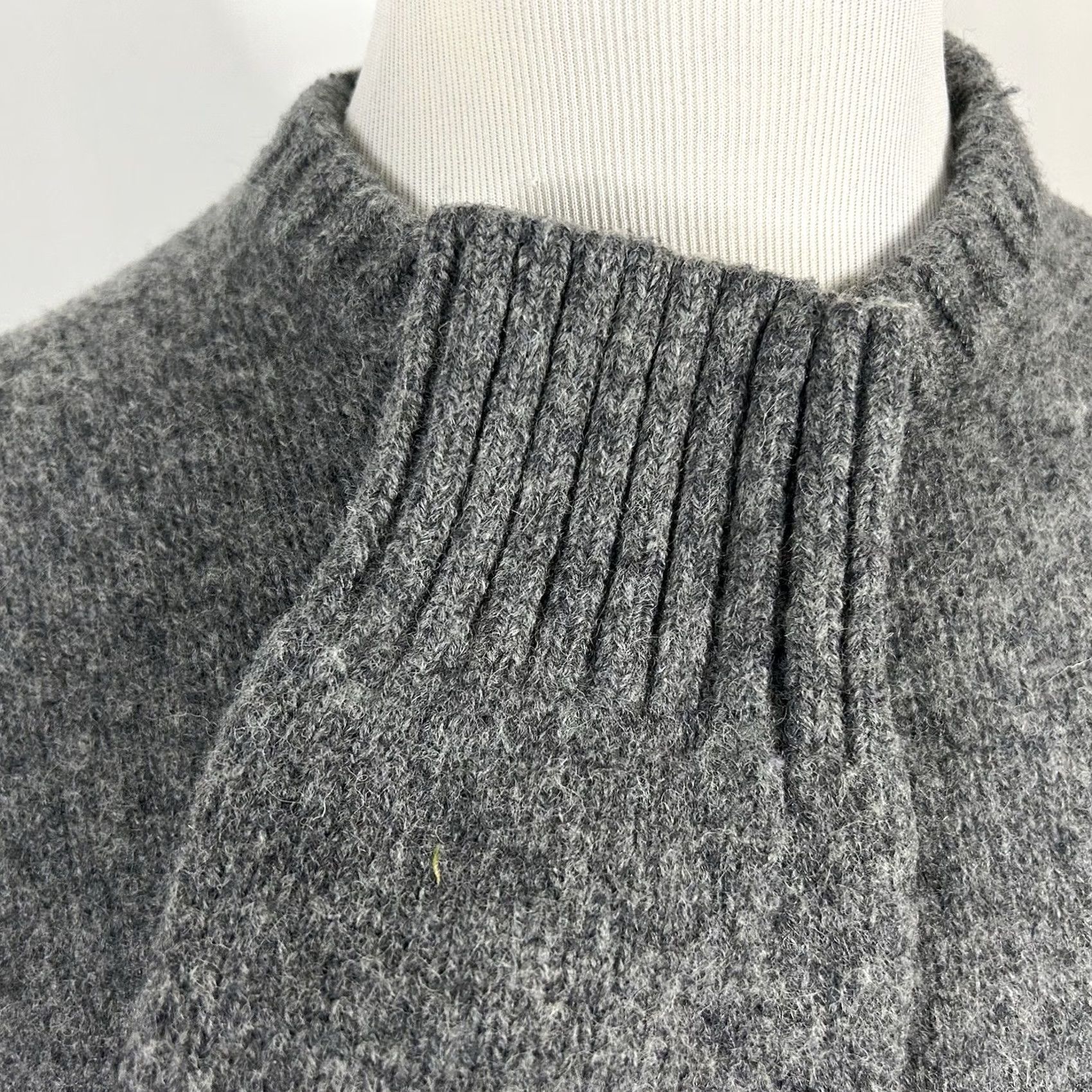 CO Duluth 2XLT 100% Shetland Wool Sweater Gray Crew Neck Casual Shirt? Size US XXL / EU 58 / 5 - 4 Thumbnail