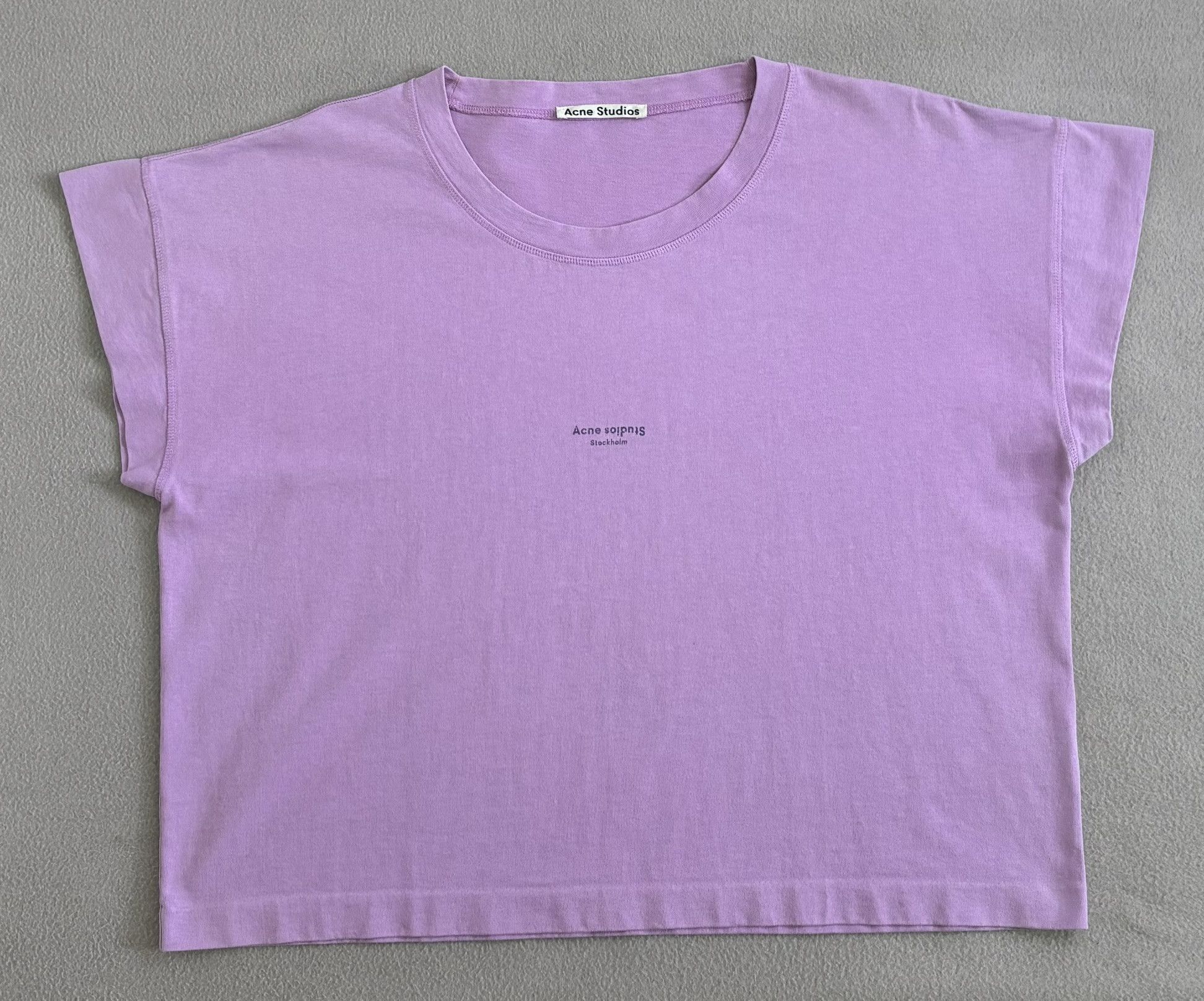 Acne Studios Acne Studios Tohnek Pink T-shirt Small Size S / US 4 / IT 40 - 5 Thumbnail