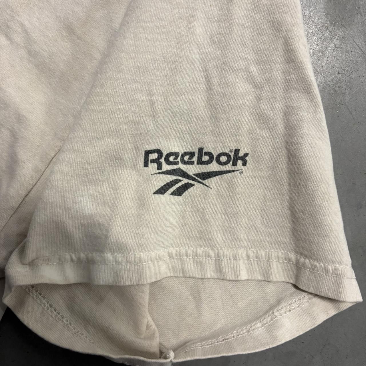 NFL × Vintage Crazy Vintage Y2K/2000s 1997 NFL American Bowl Mexico White Cream ReeBok Graphic Tee Shirt! Size US L / EU 52-54 / 3 - 5 Thumbnail
