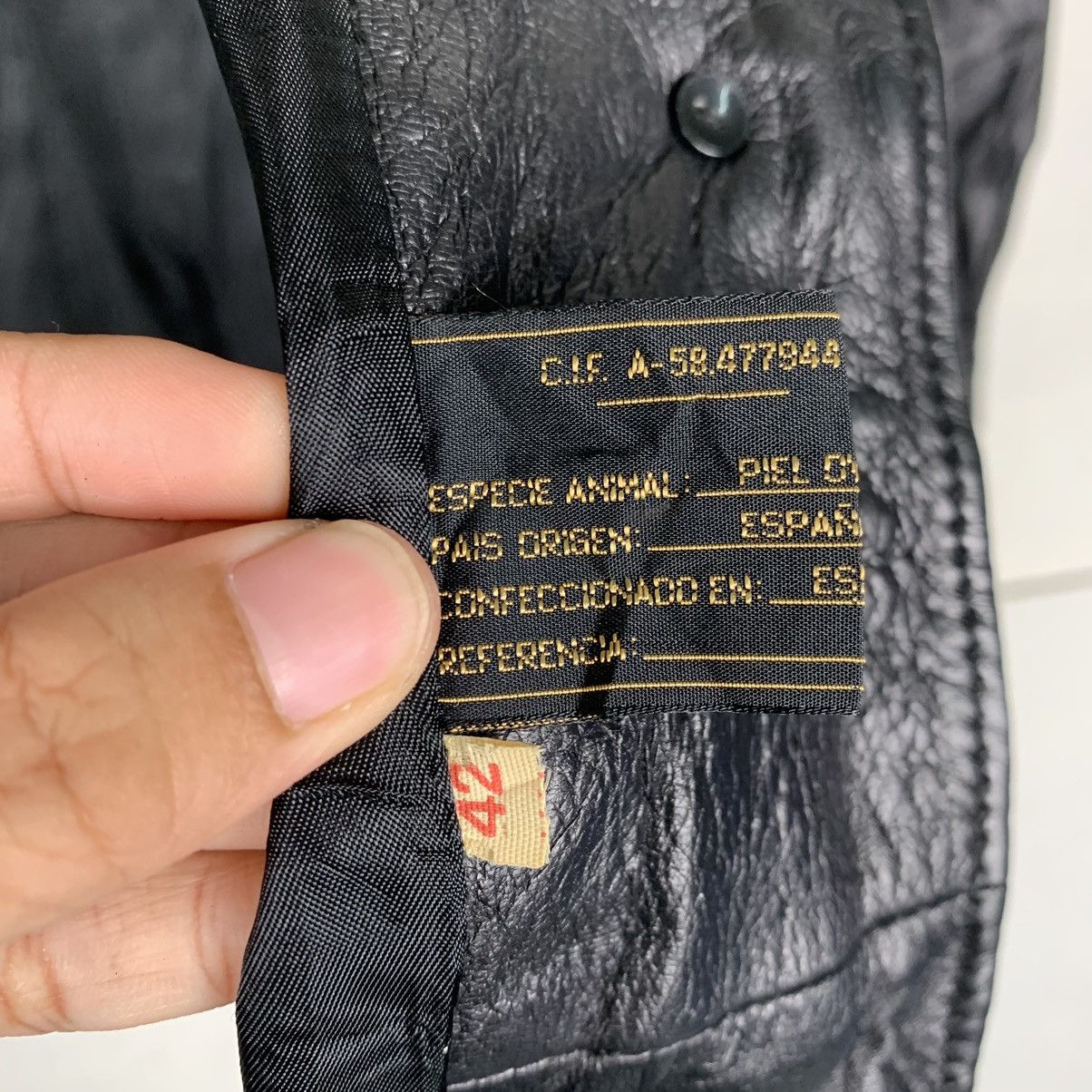 Japanese Brand Espana Craffman Leather Jacket Size M / US 6-8 / IT 42-44 - 16 Thumbnail