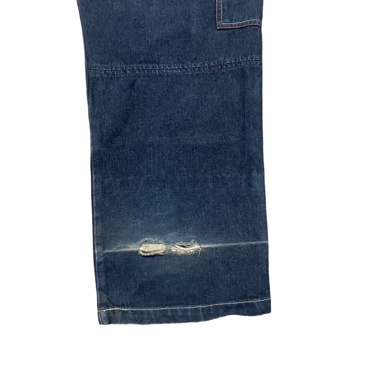 Vintage Vintage BRASS HITHER Denim Baggy Flame Dragon Jeans Size US 36 / EU 52 - 17 Thumbnail