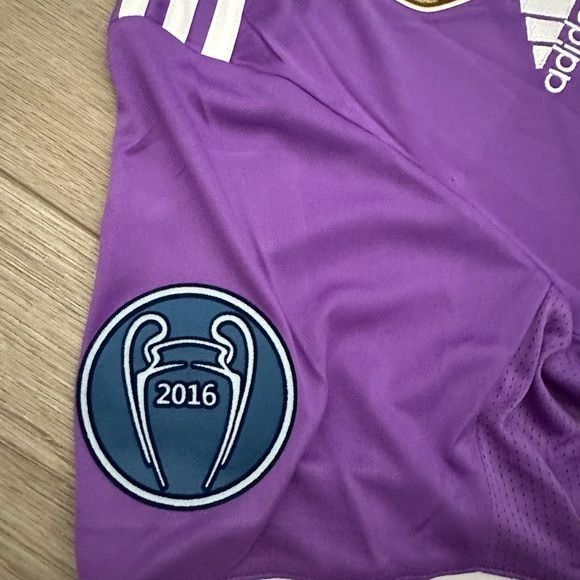 Adidas Real Madrid Retro Cardiff Final Cristiano Ronaldo #7 Away Pu Size US XXL / EU 58 / 5 - 7 Thumbnail