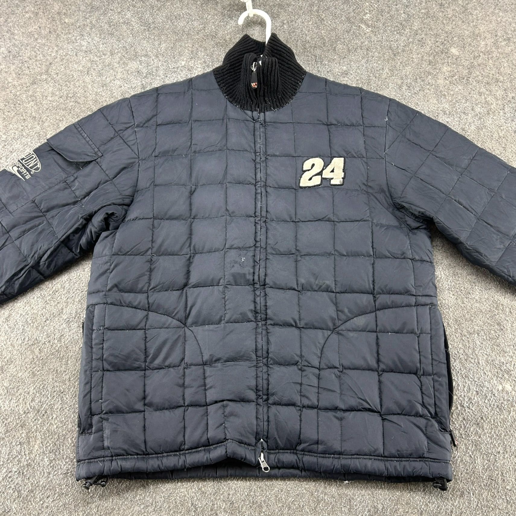 Chase Authentics VINTAGE Chase Authentics Jacket Mens M Black Puffer Goose Down Nascar Racing 90s Size US M / EU 48-50 / 2 - 3 Thumbnail