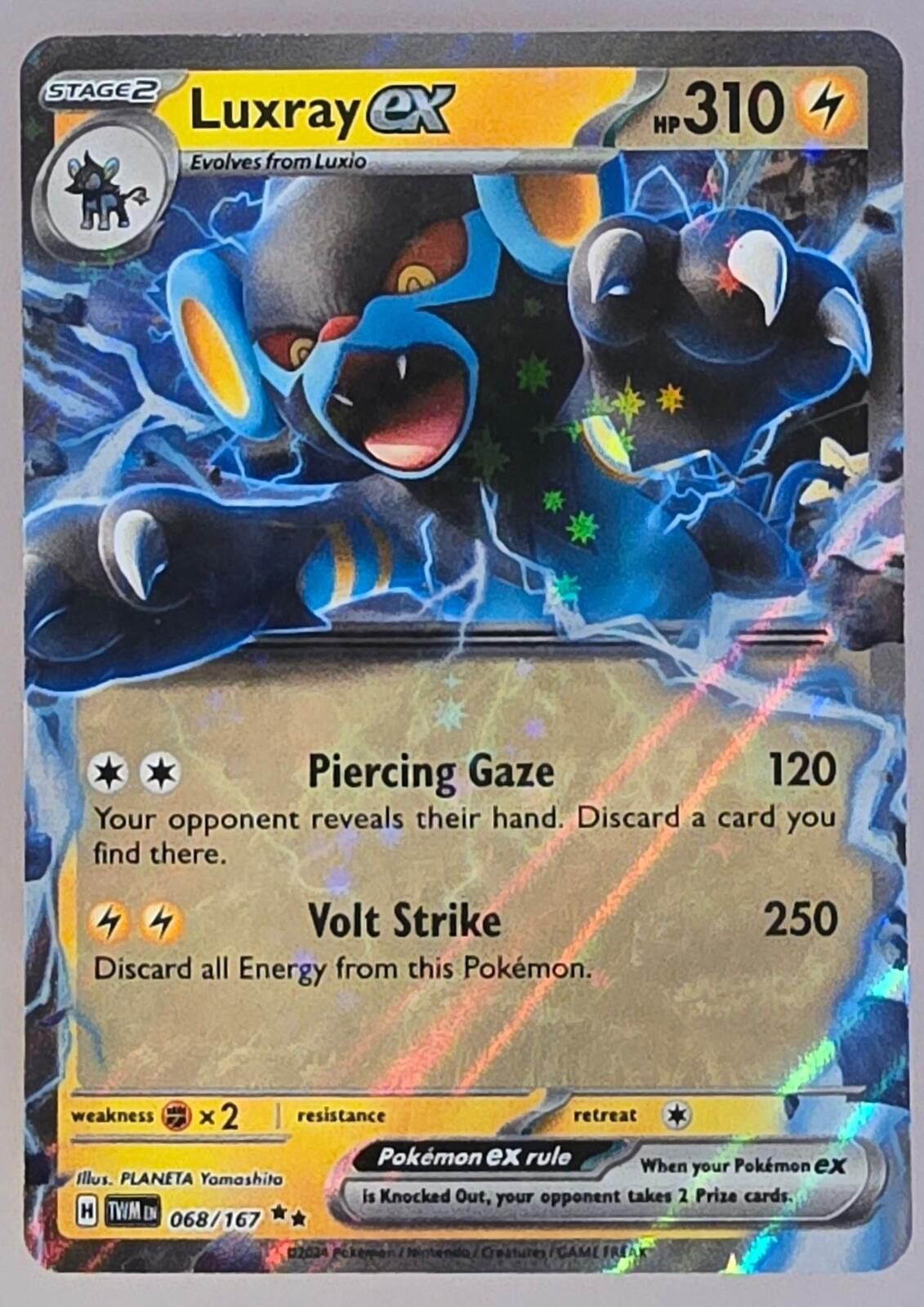 Pokemon Luxray ex #068 Size ONE SIZE - 1 Thumbnail