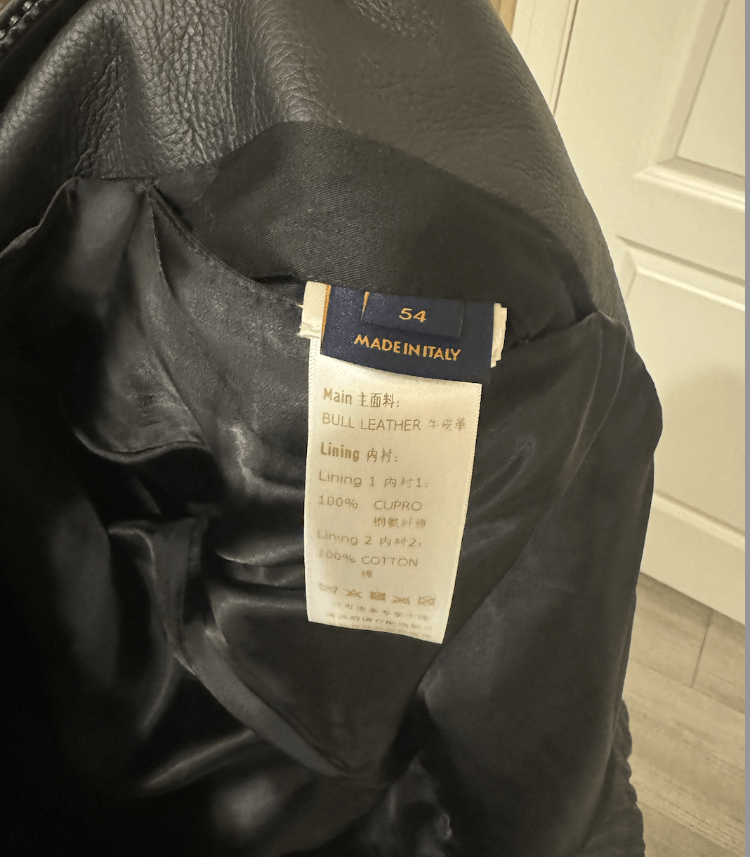 Louis Vuitton Louis Vuitton Frequency Chic Leather Jacket Size US L / EU 52-54 / 3 - 4 Thumbnail