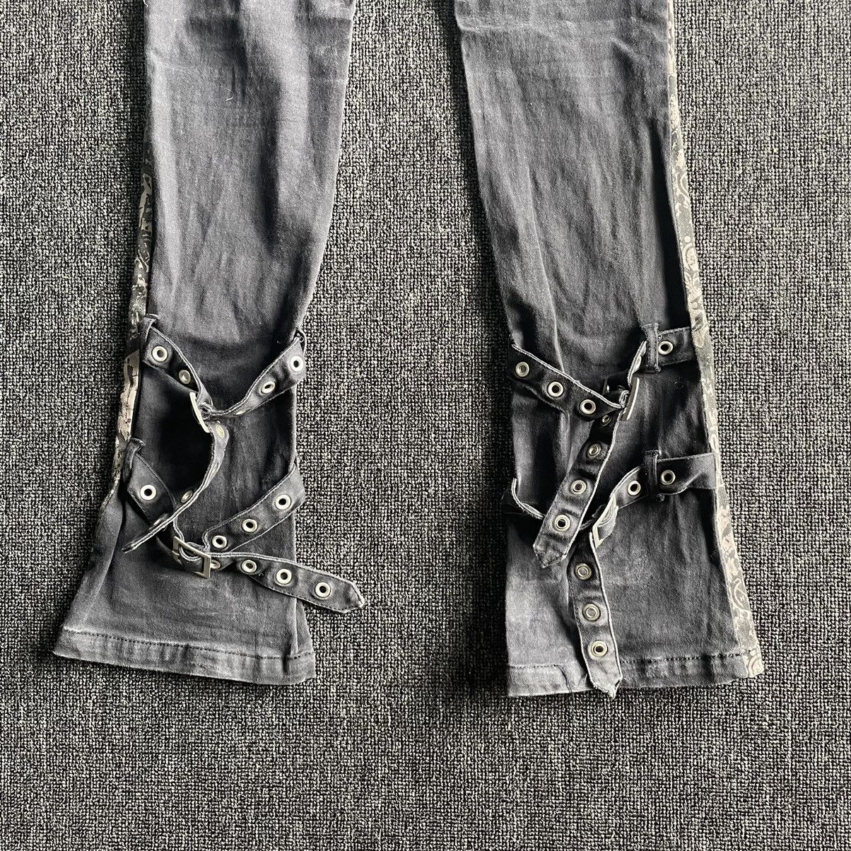 Algonquins Vintage Algonquins Punk Gothic Seditionaries Bondage Denim Size US 29 - 4 Thumbnail