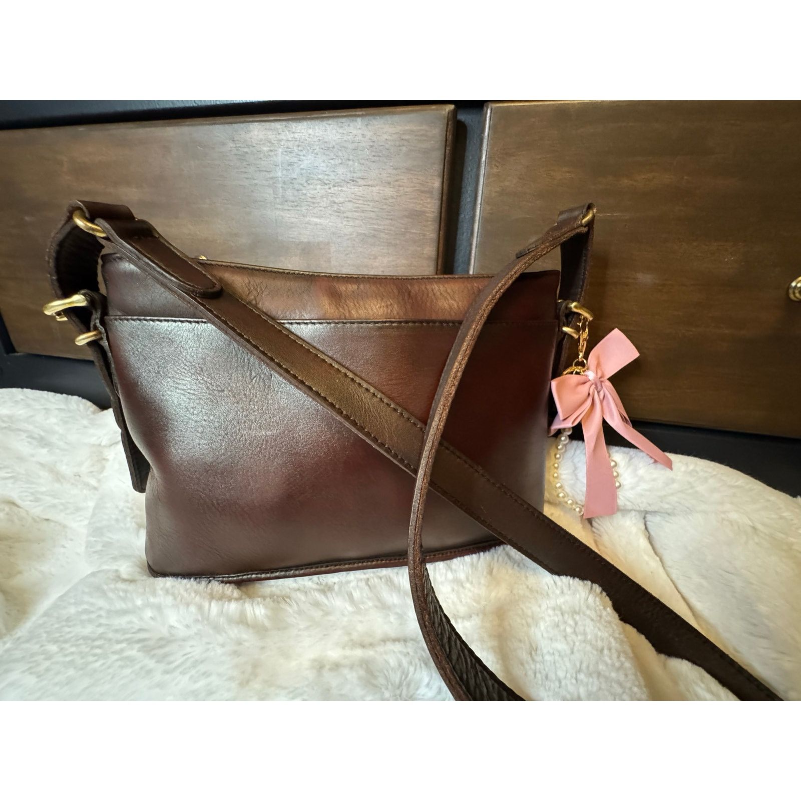 Coach Coach Vintage Equestrian Crossbody Bag in Brown – Restored Size ONE SIZE - 1 Thumbnail