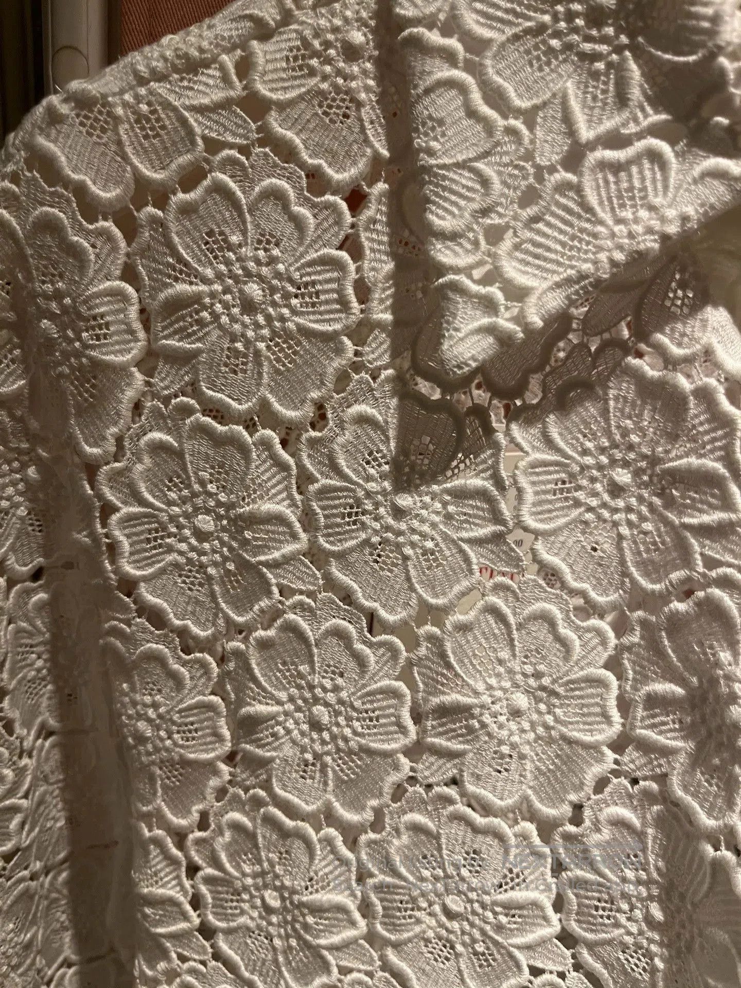Valentino Valentino White Short Sleeve Lace Shirt. Size US S / EU 44-46 / 1 - 6 Thumbnail