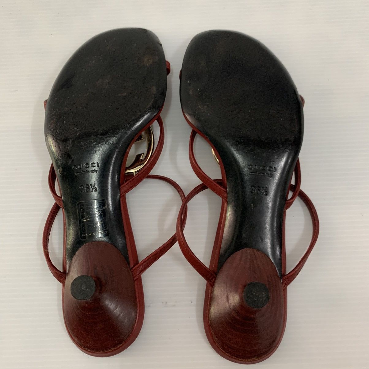 Gucci Gucci GG Logos Leather Heels Size US 6.5 / IT 36.5 - 5 Thumbnail