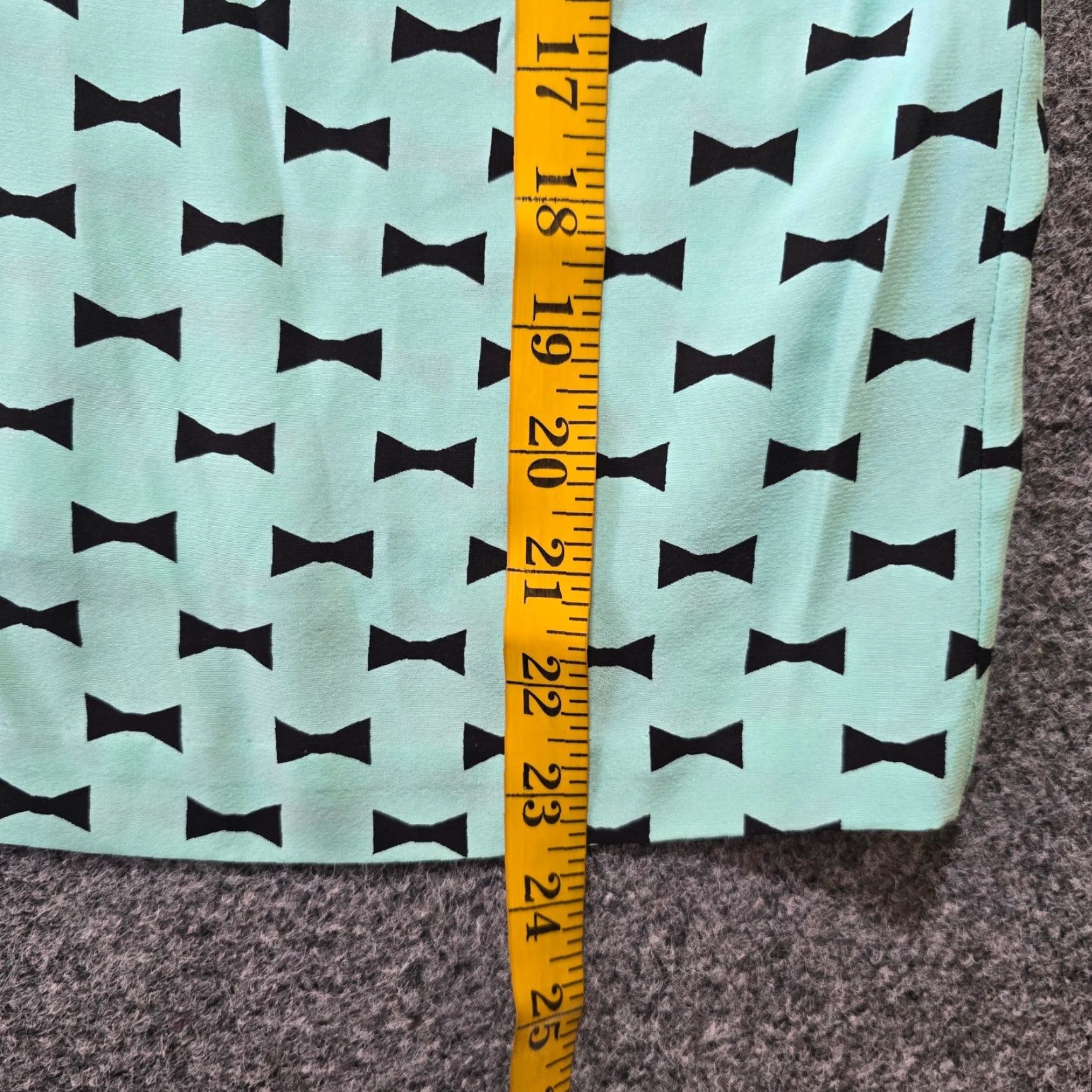Vintage kate spade new york Blouse Womens Size 2 Silk Collared Bow Green Black Preppy Pin Up Casual Office Size XS / US 0-2 / IT 36-38 - 6 Thumbnail