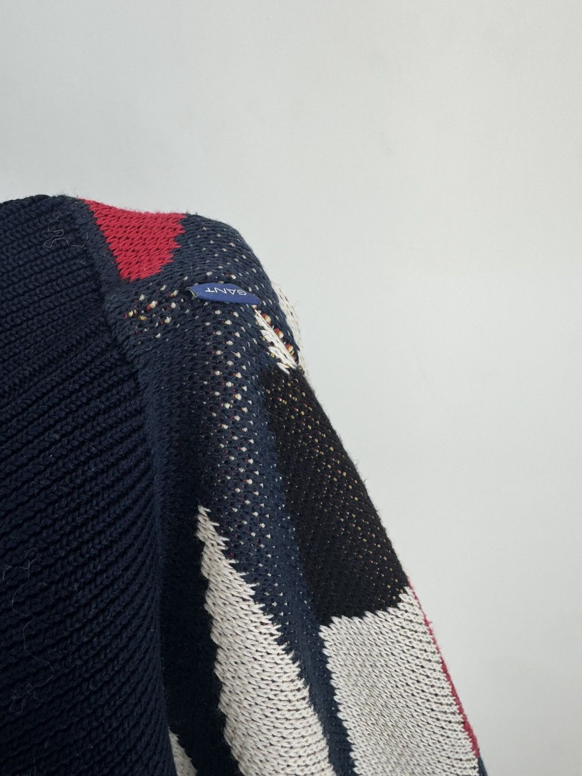 Gant Gant Multicolour Multi Flag C-Neck Sweater Size US XXL / EU 58 / 5 - 6 Thumbnail