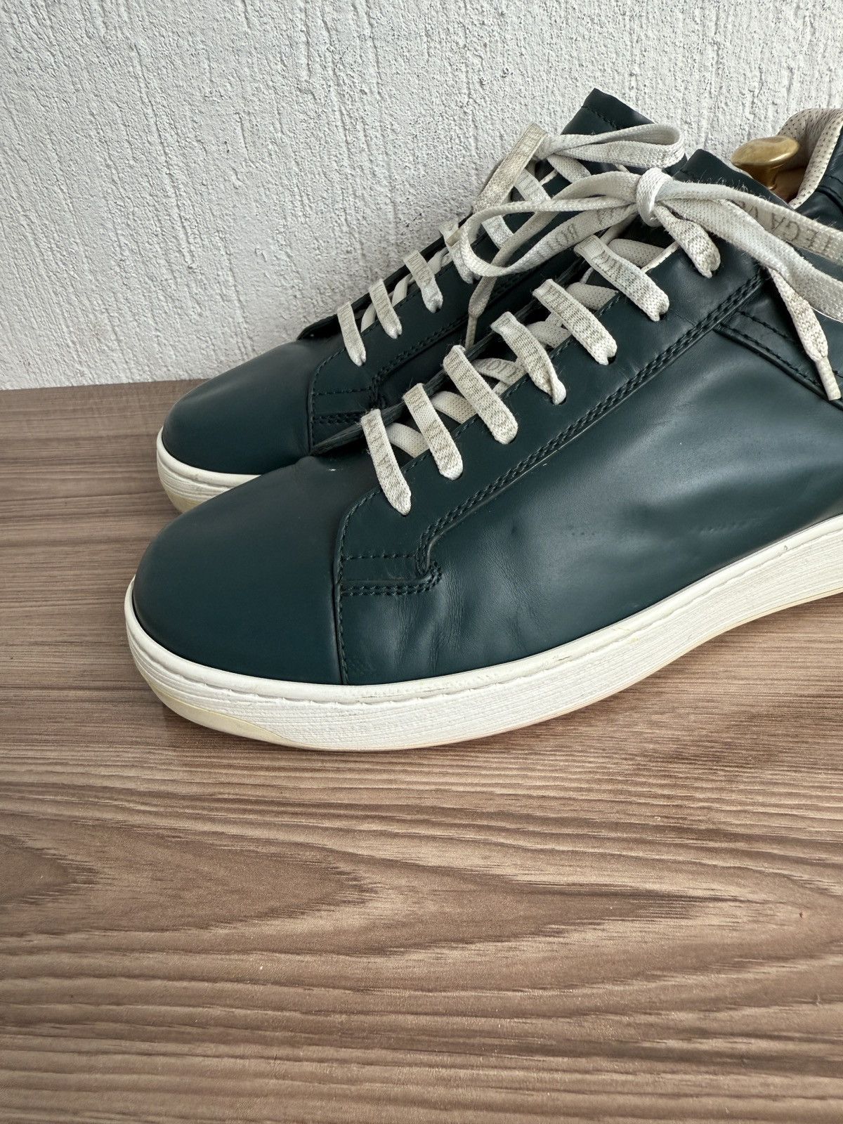 Bottega Veneta Jade green🟢 bolt sneakers Size US 11 / EU 44 - 3 Thumbnail