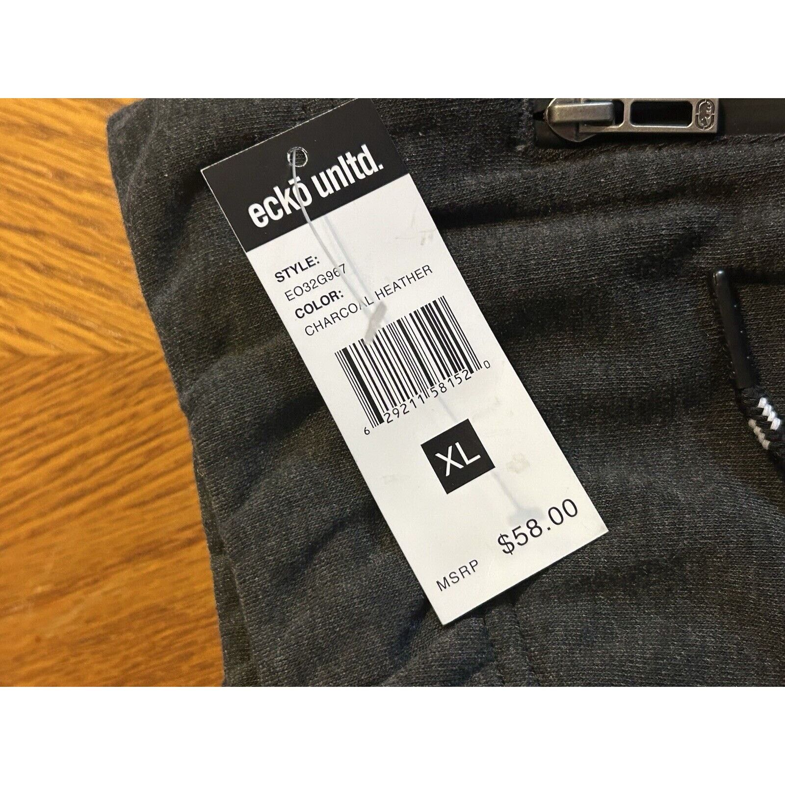 Ecko Unltd. ecko unltd jeans Men’s Joggers Xl Charcoal Heather Gray NWT Size US 30 / EU 46 - 3 Thumbnail
