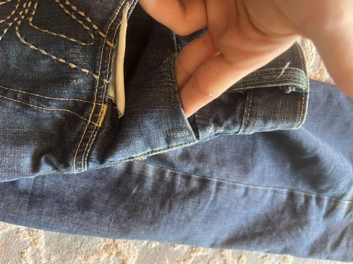 Fiberops × Japanese Brand Fibredrops FUCK YOU jeans Size US 36 / EU 52 - 4 Thumbnail