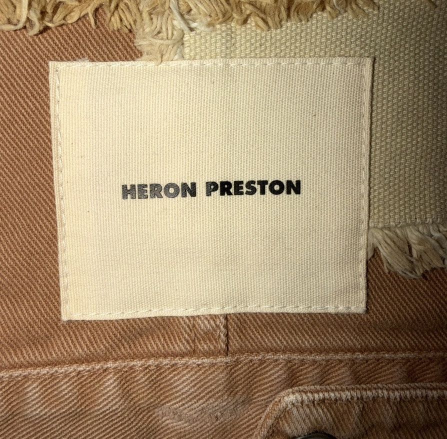 Heron Preston HERON PRESTON AW2021 PATCHWORK DENIM JACKET Size S / US 4 / IT 40 - 3 Thumbnail