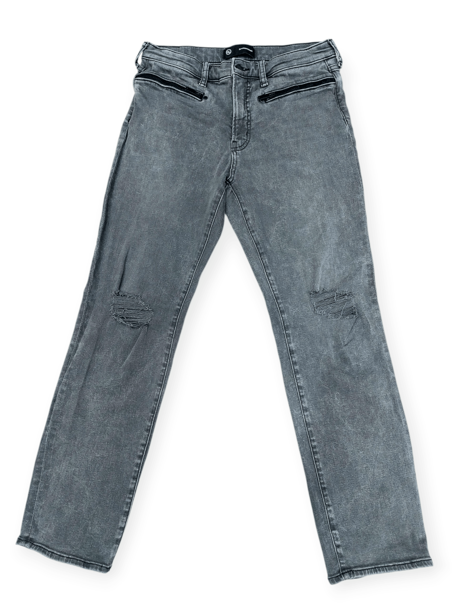 Undercover GU x Undercover Kosmik Noise Smoke Phantom Zip-Pocket Denim Size US 30 / EU 46 - 2 Thumbnail