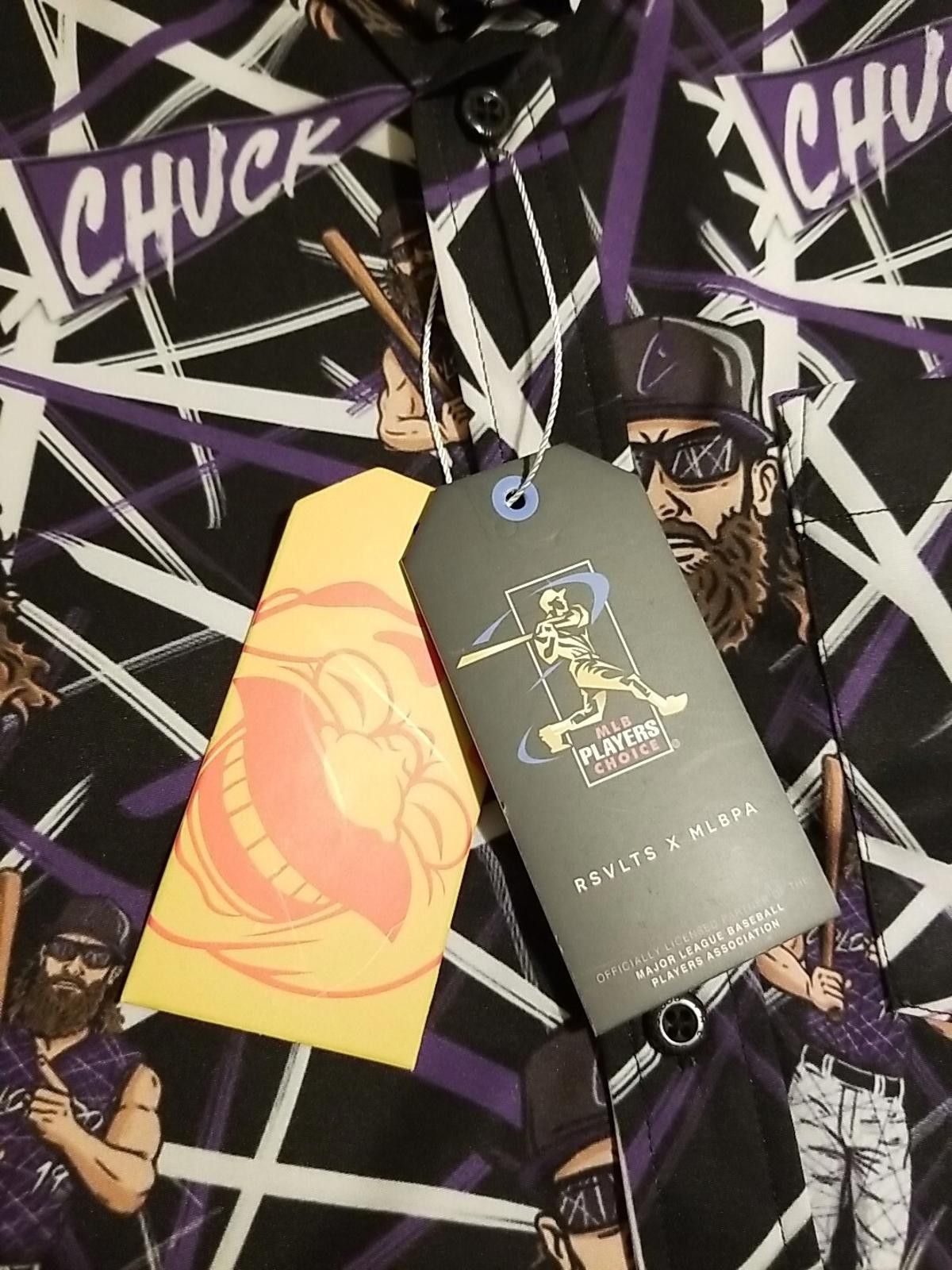 Other RSVLTS x MLBPA Charlie Blackmon Chuck Nazty Colorado Rockies Size US M / EU 48-50 / 2 - 6 Thumbnail