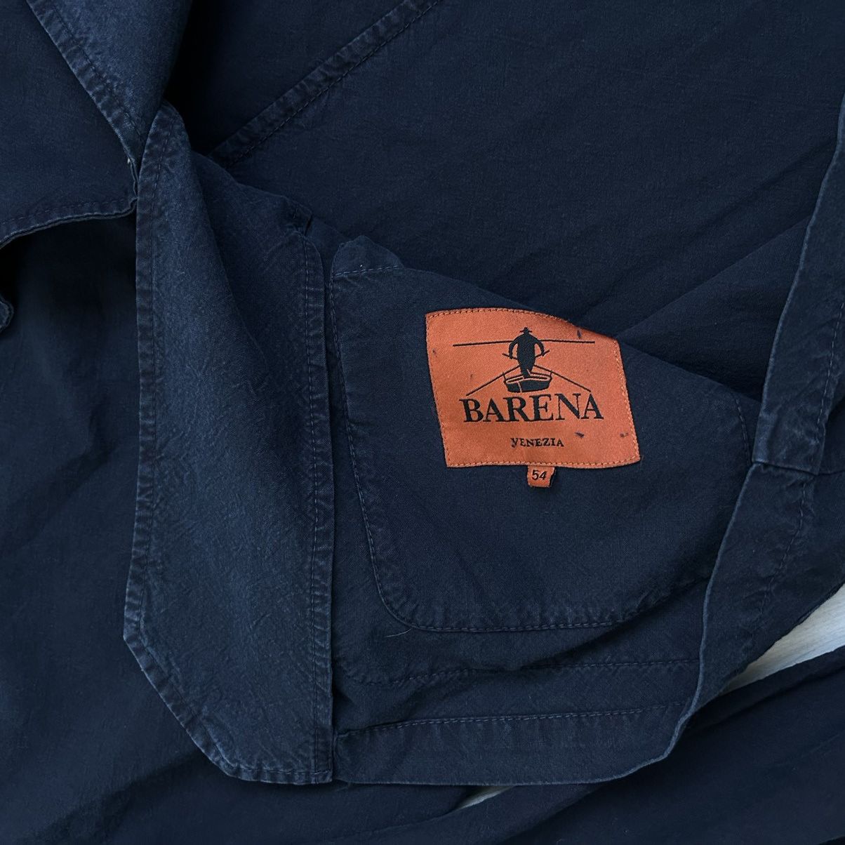 Barena Barena Venezia Blazer Washed Garment Dyed Old Money Style Size 46L - 6 Thumbnail