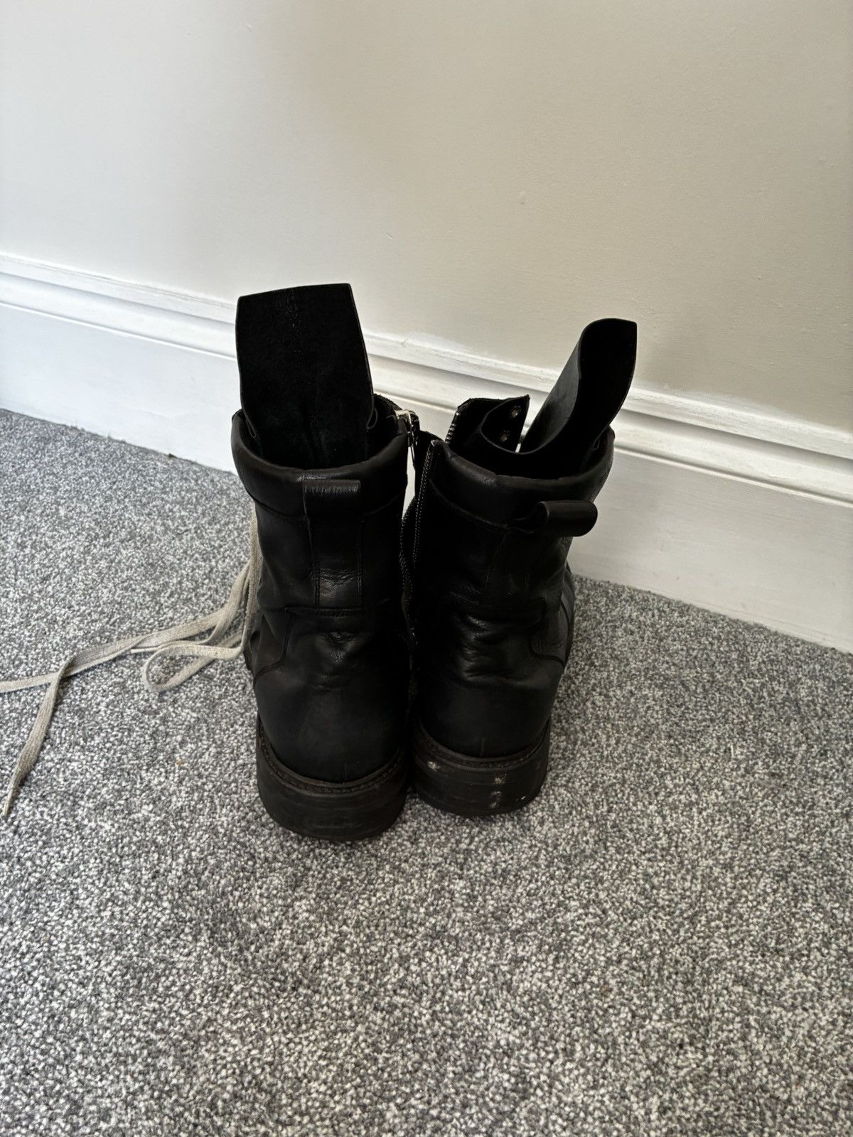 Rick Owens Rick Owen’s Combat Boots Size US 10 / EU 43 - 4 Thumbnail