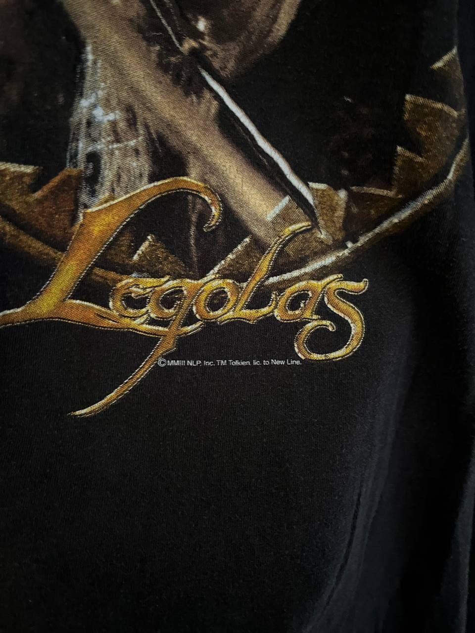 Vintage Lord Of The Rings Vintage 2002 Legolas Two Towers Tee Size US L / EU 52-54 / 3 - 3 Thumbnail