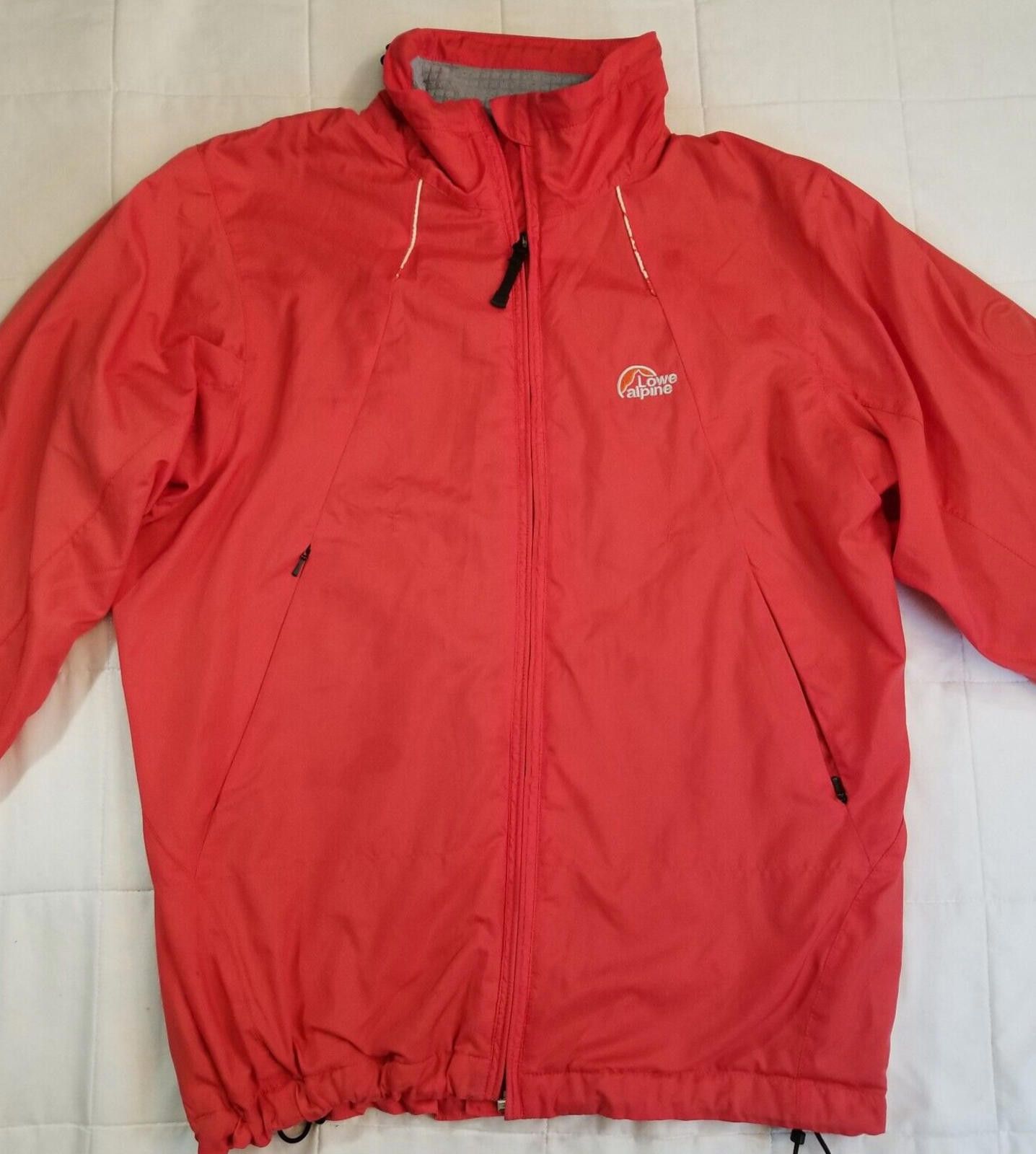 Other Lowe Alpine Womens M Orange Polyester Windbreaker Jacket Size M / US 6-8 / IT 42-44 - 6 Thumbnail