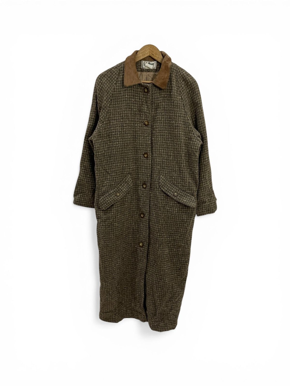 L.L. Bean Vintage 90s LL Bean Unisex Trench Coat Jacket Size US L / EU 52-54 / 3 - 1 Thumbnail