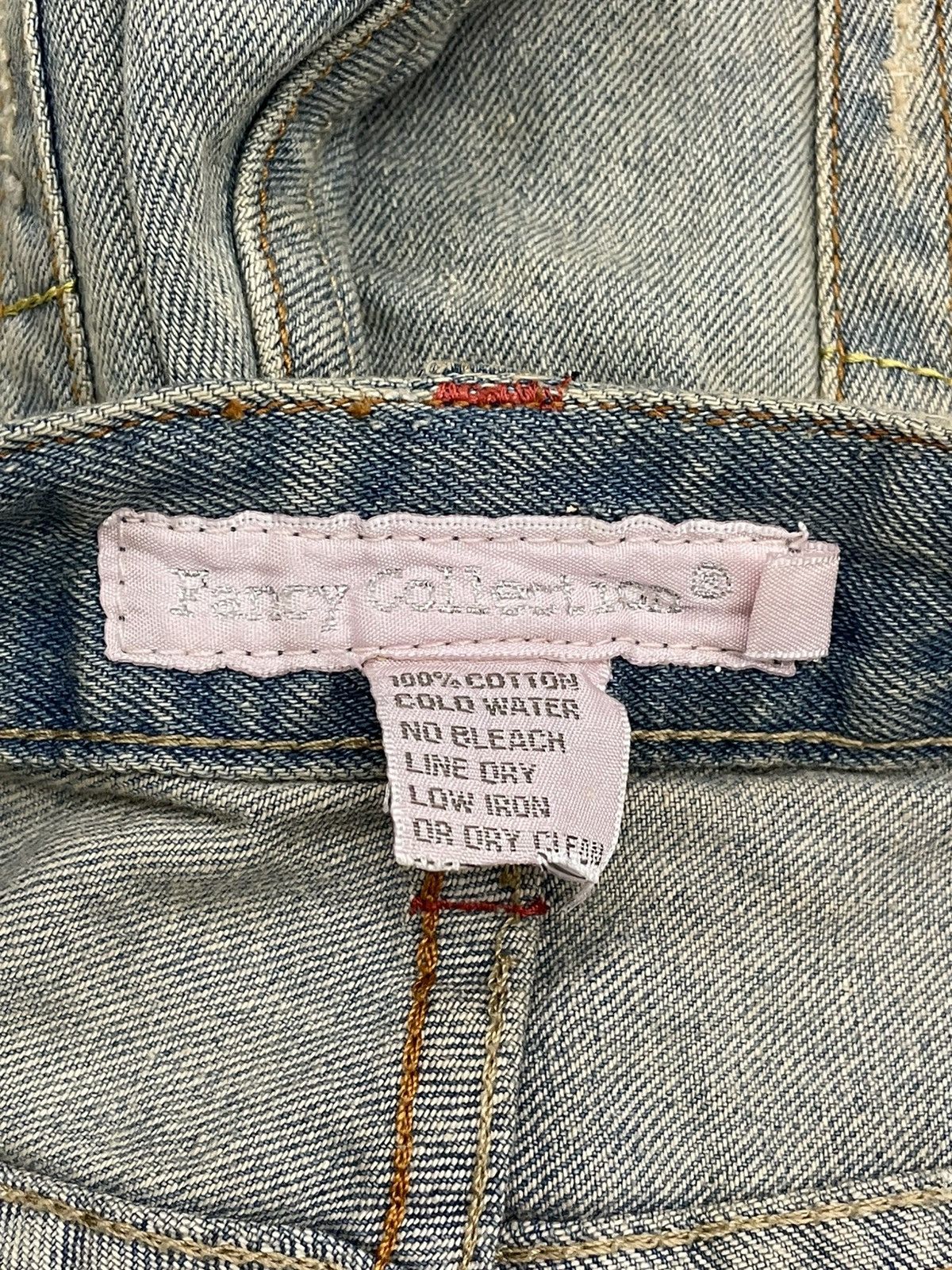 Tornado Mart Vintage Og 90s Japan Fancy Collection Patchwork Flared Denim Size US 32 / EU 48 - 19 Thumbnail