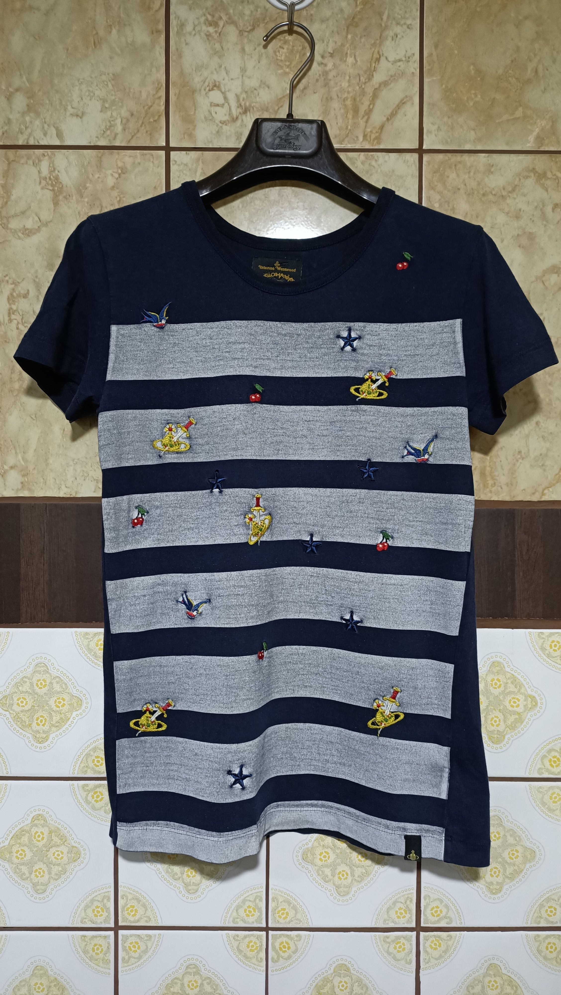 Vivienne Westwood Vintage Vivienne Westwood Anglomania T shirt Size S / US 4 / IT 40 - 1 Thumbnail