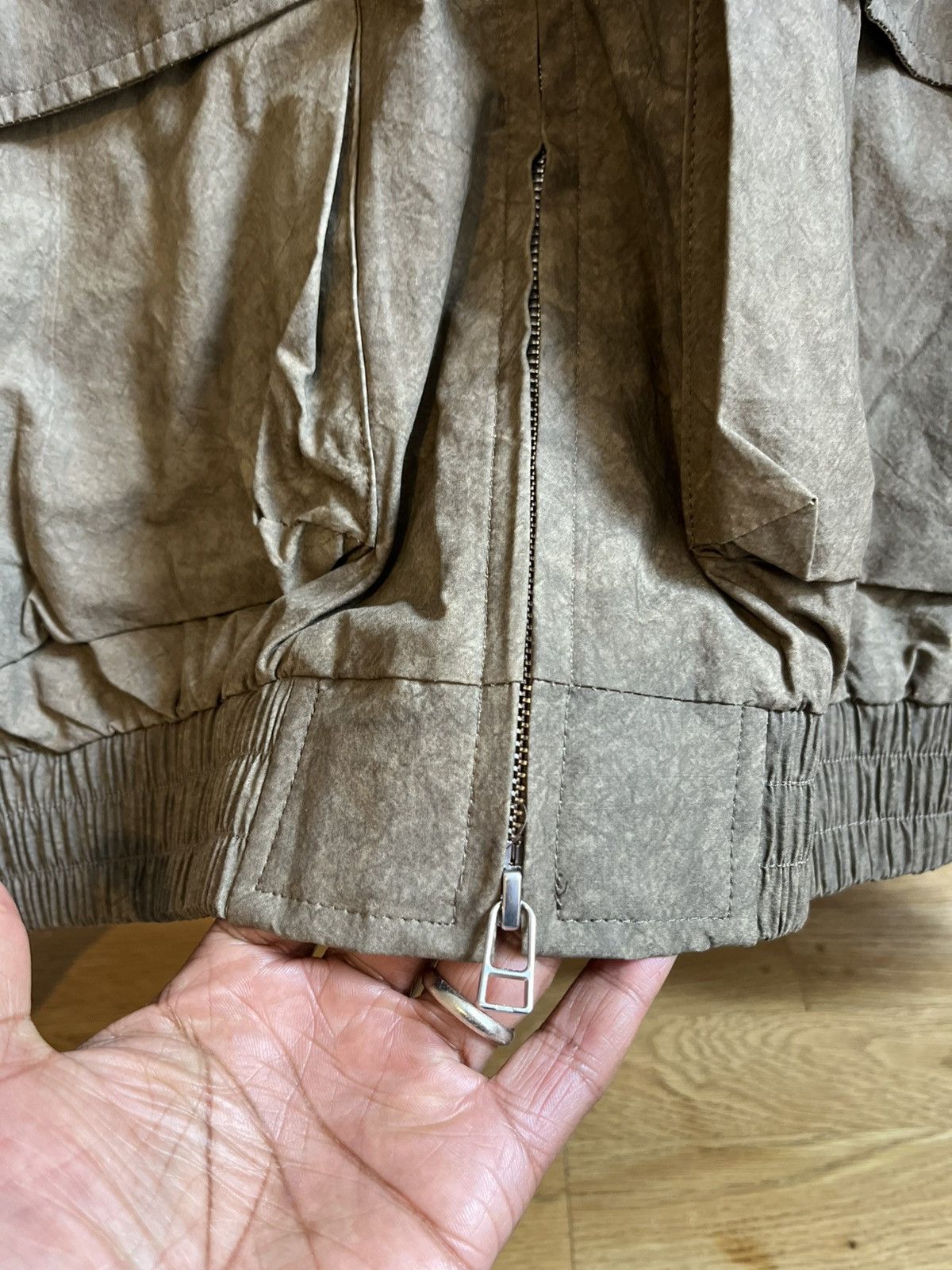 Other Estudio Niksen Acid-wash Bomber Jacket Size US S / EU 44-46 / 1 - 4 Thumbnail