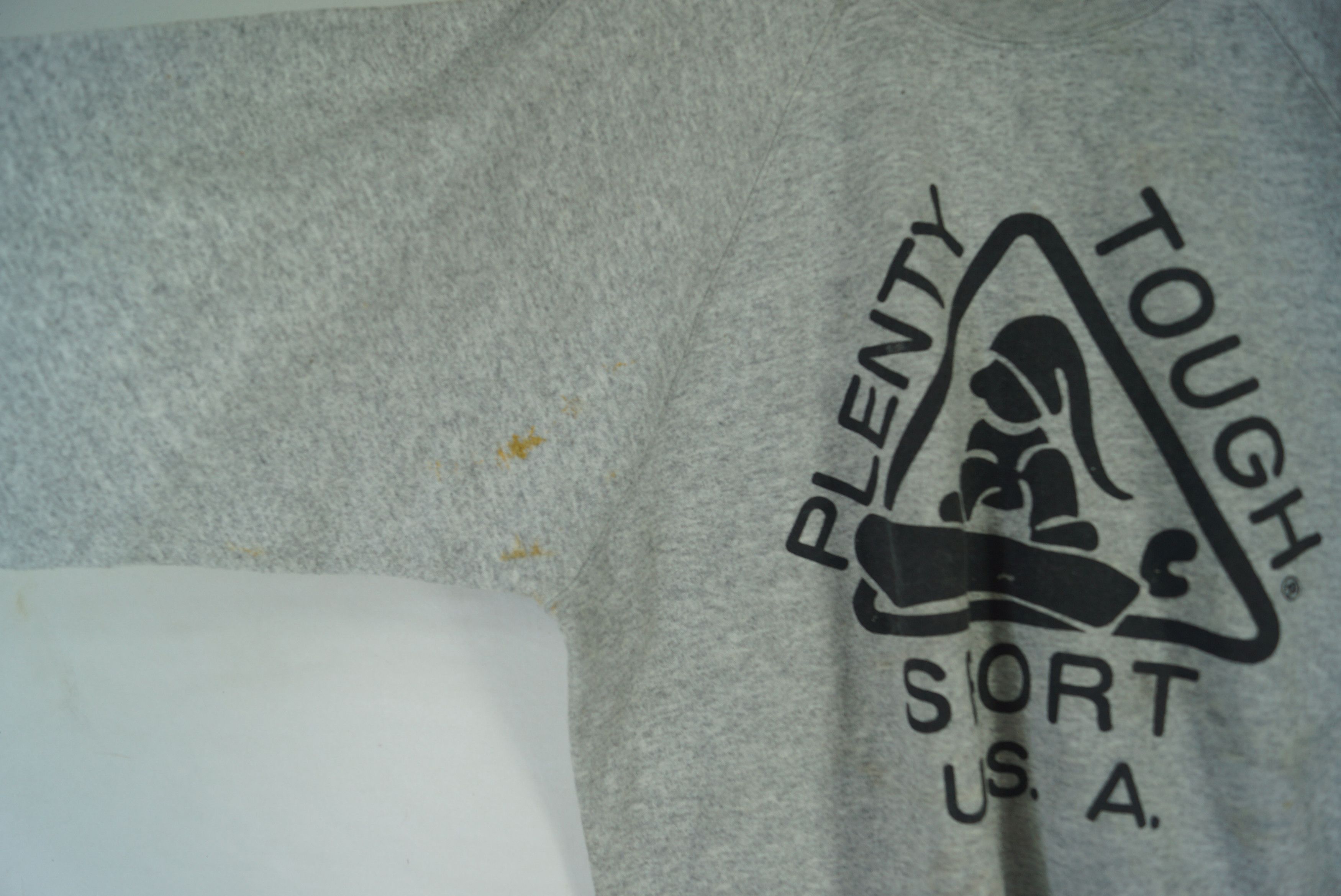 Vintage Plenty Tough Sport Sweatshirt Vintgae Big logo Size US L / EU 52-54 / 3 - 5 Thumbnail