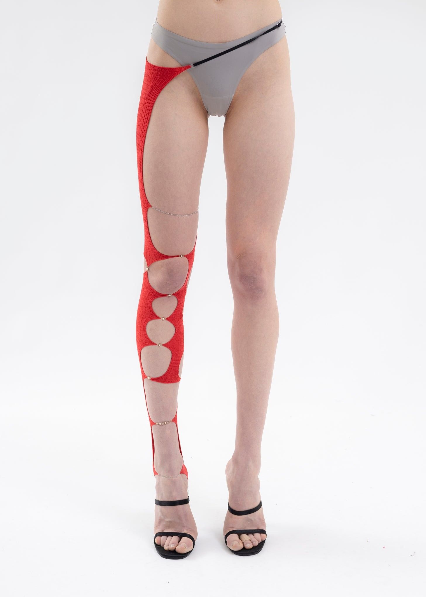RUIbuilt $380 RUI Size 2 Single Cutout Leg Stocking Size ONE SIZE - 3 Thumbnail