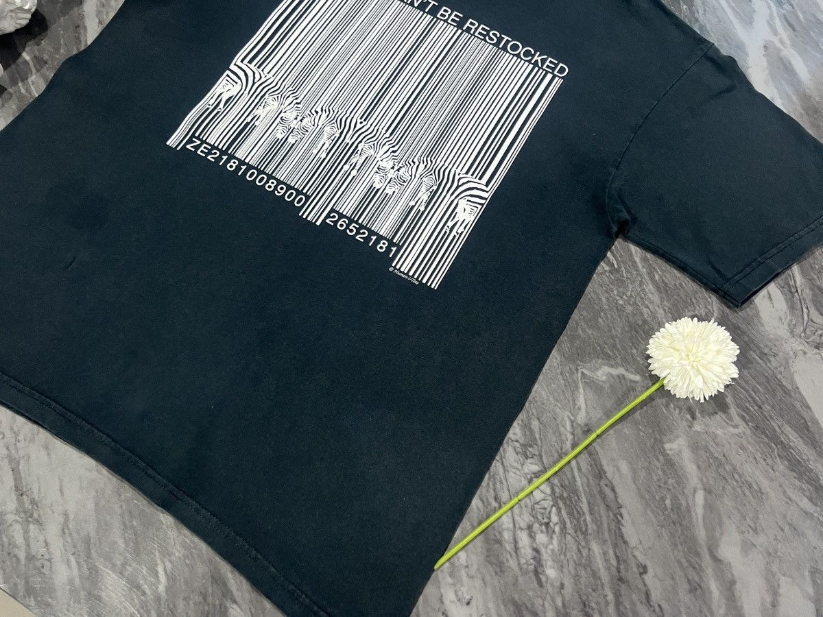 Vintage Nature Can’t Be : Human I Tees Zebra Barcode Size US M / EU 48-50 / 2 - 3 Thumbnail